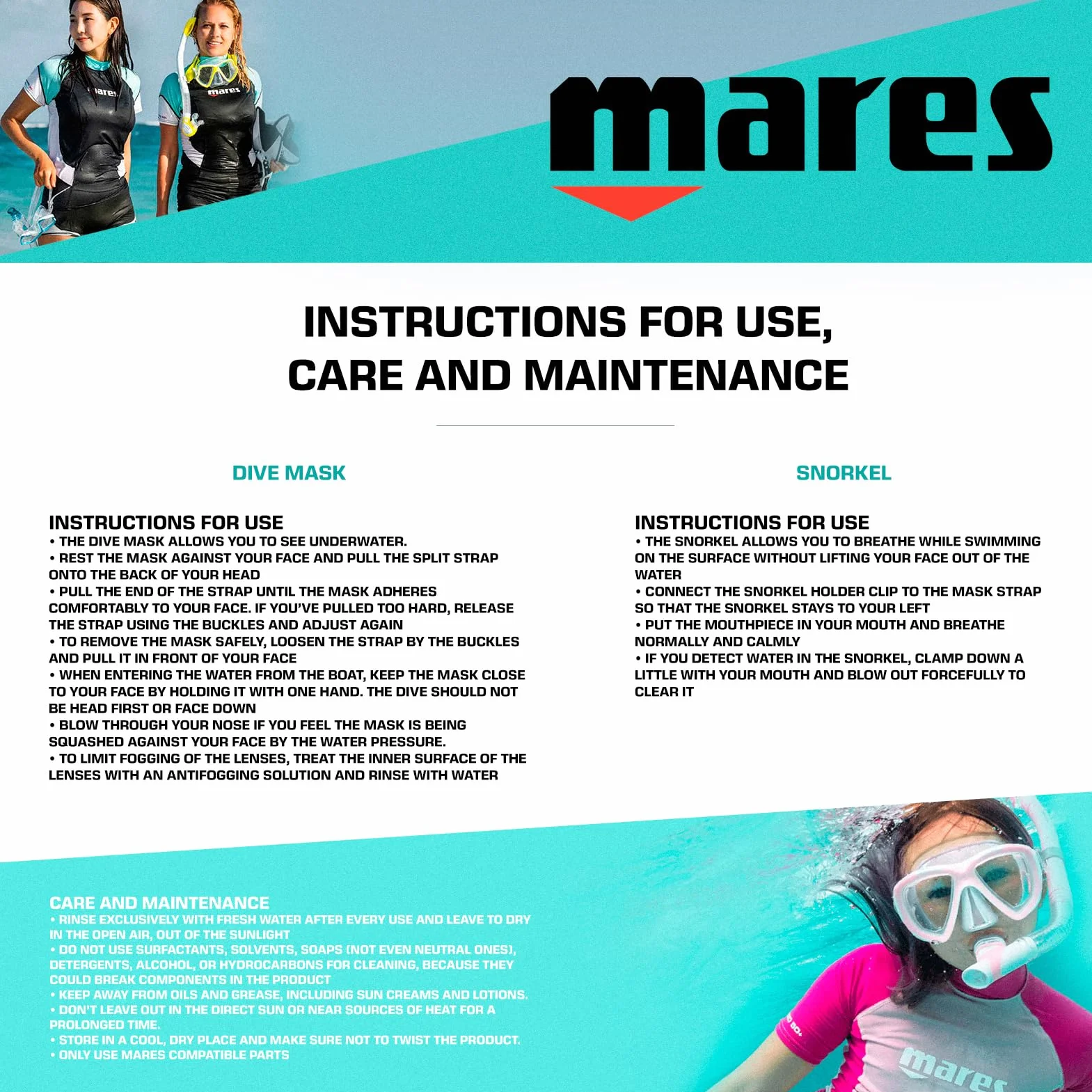Mares Maska X-Vision Ultra LS Nurkowanie Googles - czerwona/czarna/czerwona czarna, jeden rozmiar