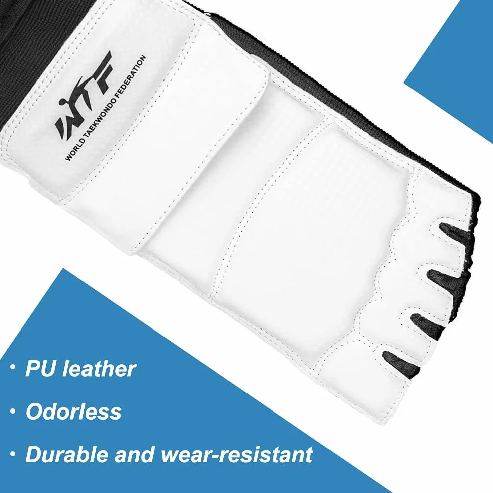 Langray Pie Protector Taekwondo Tobillera Soporte Protección Equipo de Entrenamiento de Boxeo MMA Saco de Boxeo Karate Artes Marciales Kickboxing Kung Fu