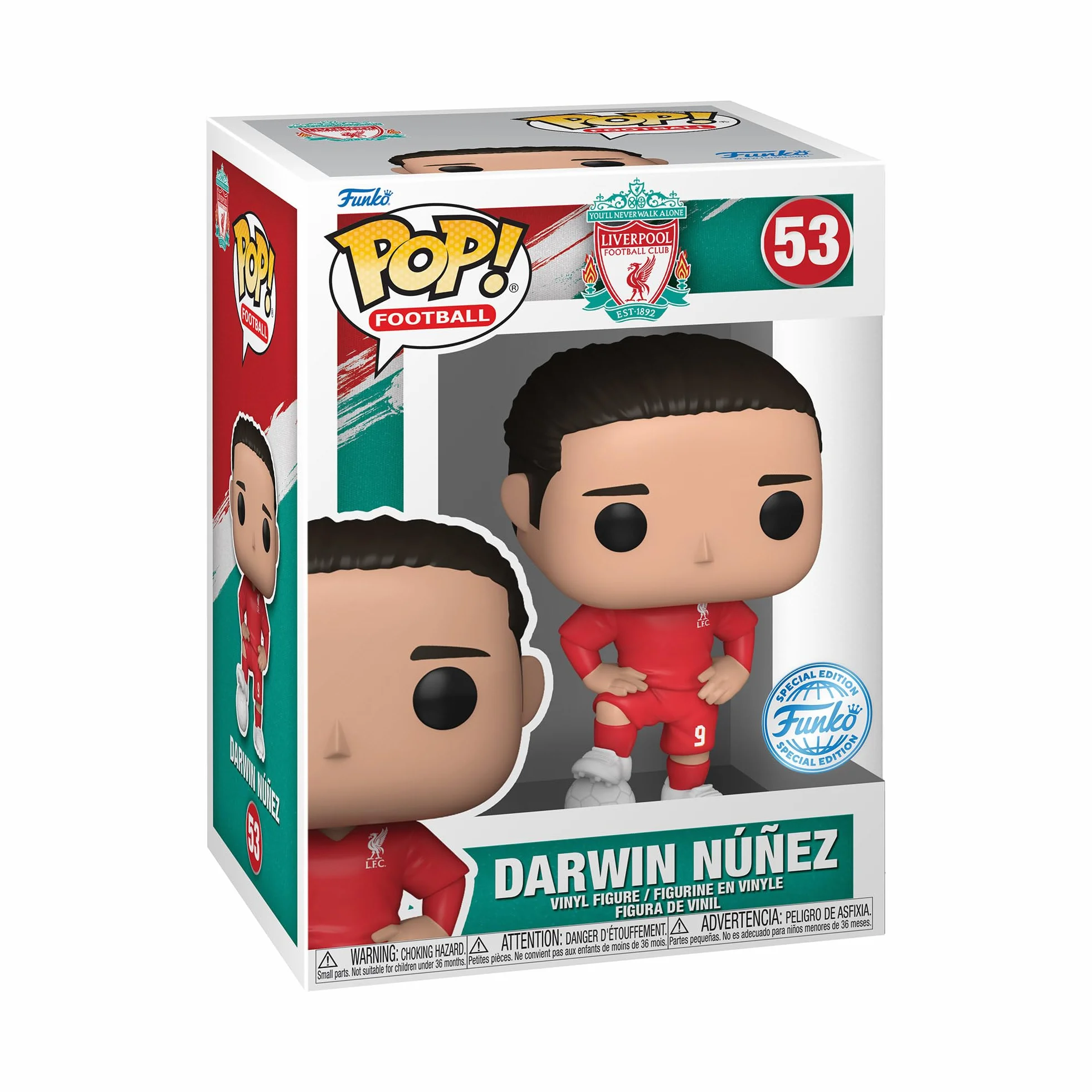 Funko Pop Soccer Lfc Darwin Nunez Vin Fig (C: 1-1-2)