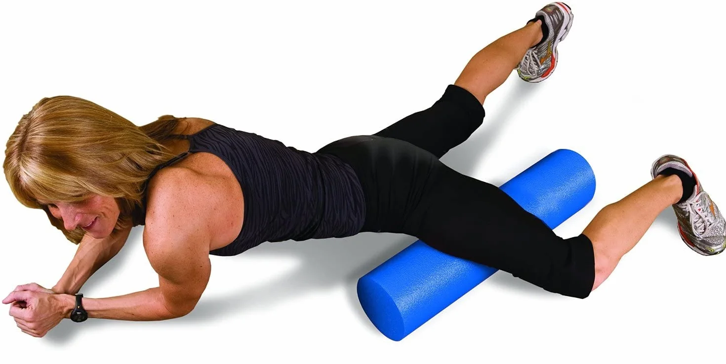 VLFit Piankowa rolka do jogi pilates do masażu, ćwiczeń rehabu, crossfitu, 45 cm x 15 cm