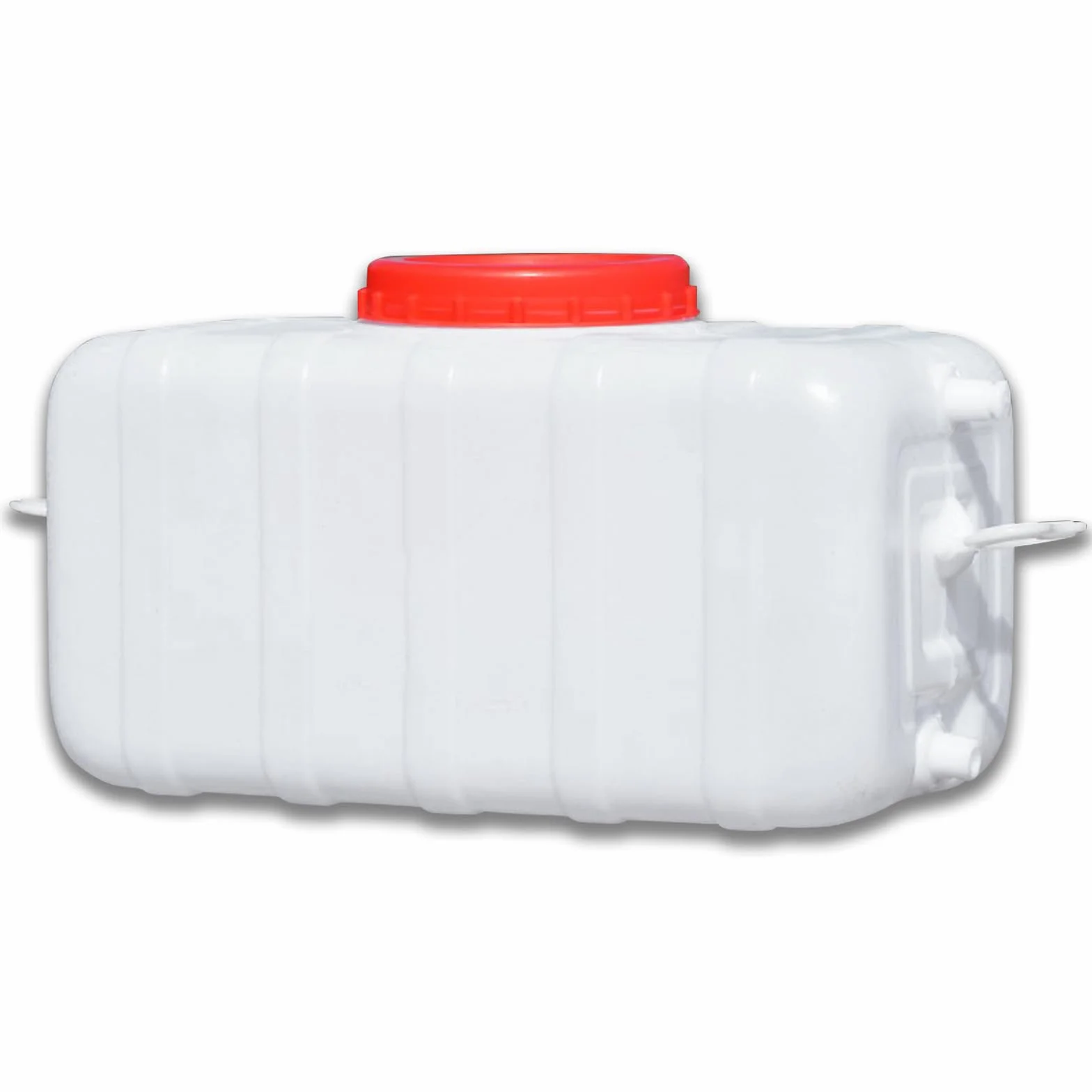 Płaski Zbiornik na Wodę Pojemnik na Wodę Dzbanek na Wodę z Grubego Plastiku do Użytku na Zewnątrz z Kranem Na Zewnątrz Camping Piesze Wycieczki Awaryjne(Size:35L)