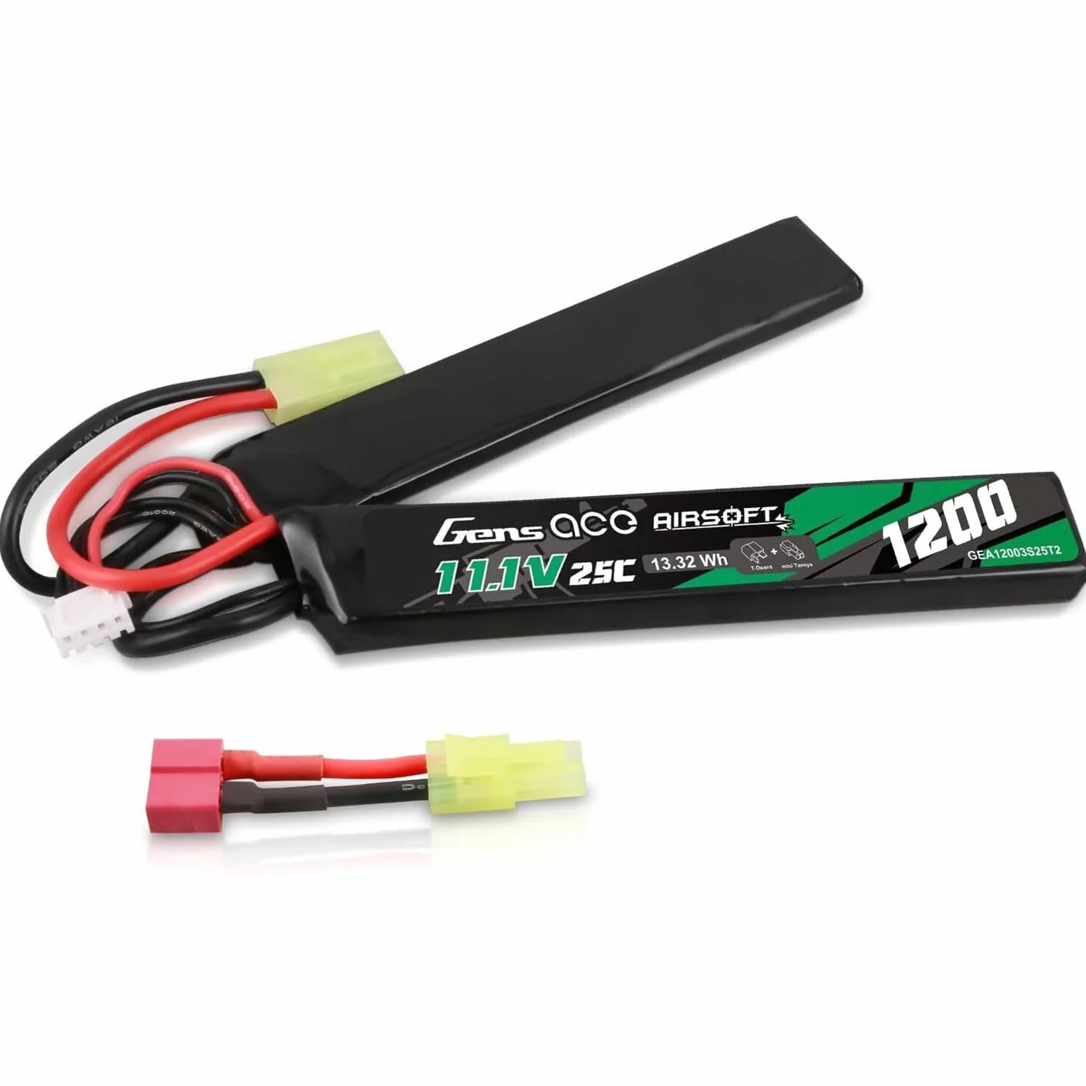 Gens Ace 3S 11,1 V 1200 mAh 25C LiPo akumulator do Airsoft AEG