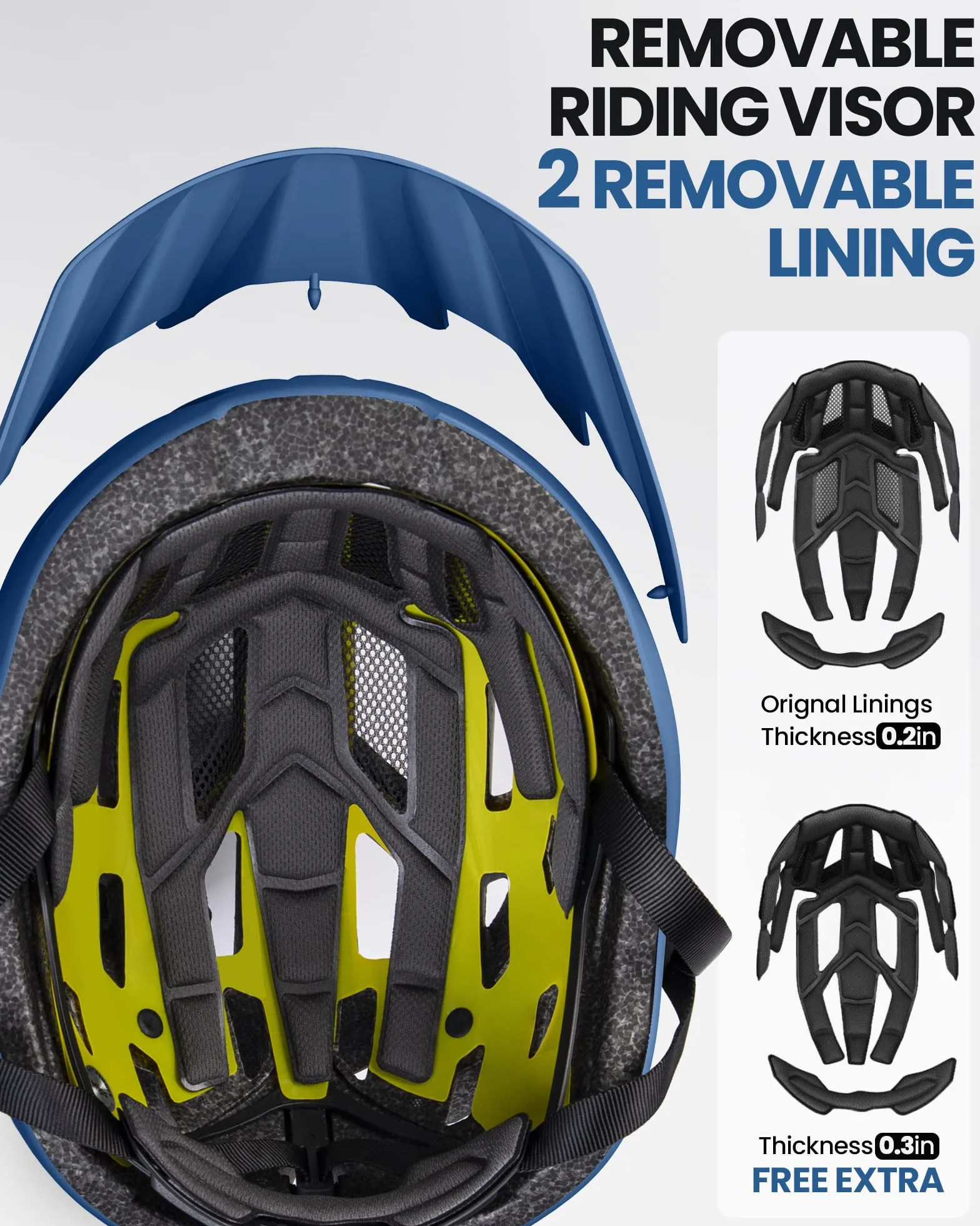 OutdoorMaster Kask rowerowy MIPS Recreational, dwie wyjmowane wkładki, wentylacja, kask górski i szosowy dla młodzieży i dorosłych