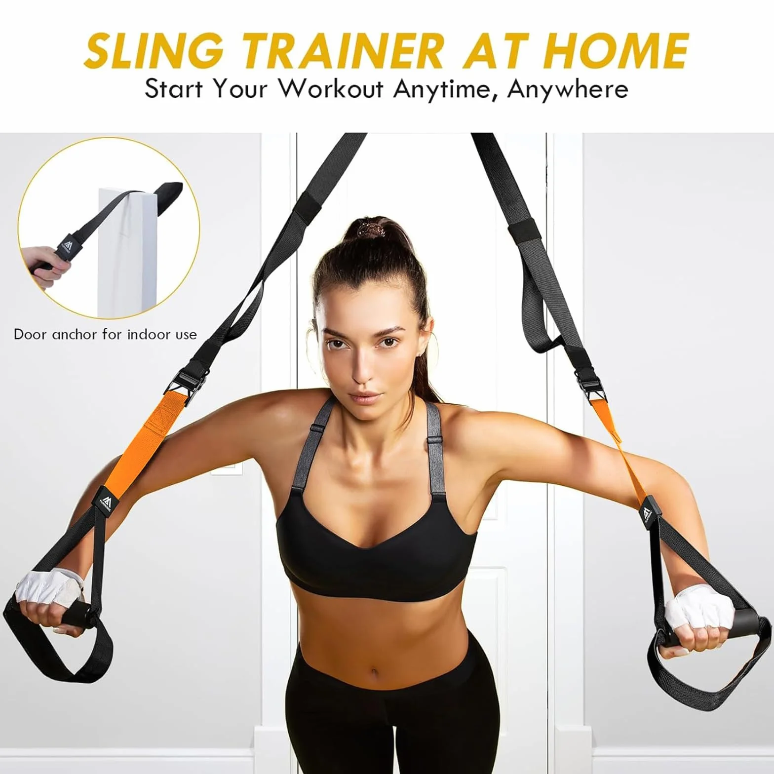 Flintronic Sling Trainer Zestaw Treningowy Zawieszenia TRX Fitness Dom