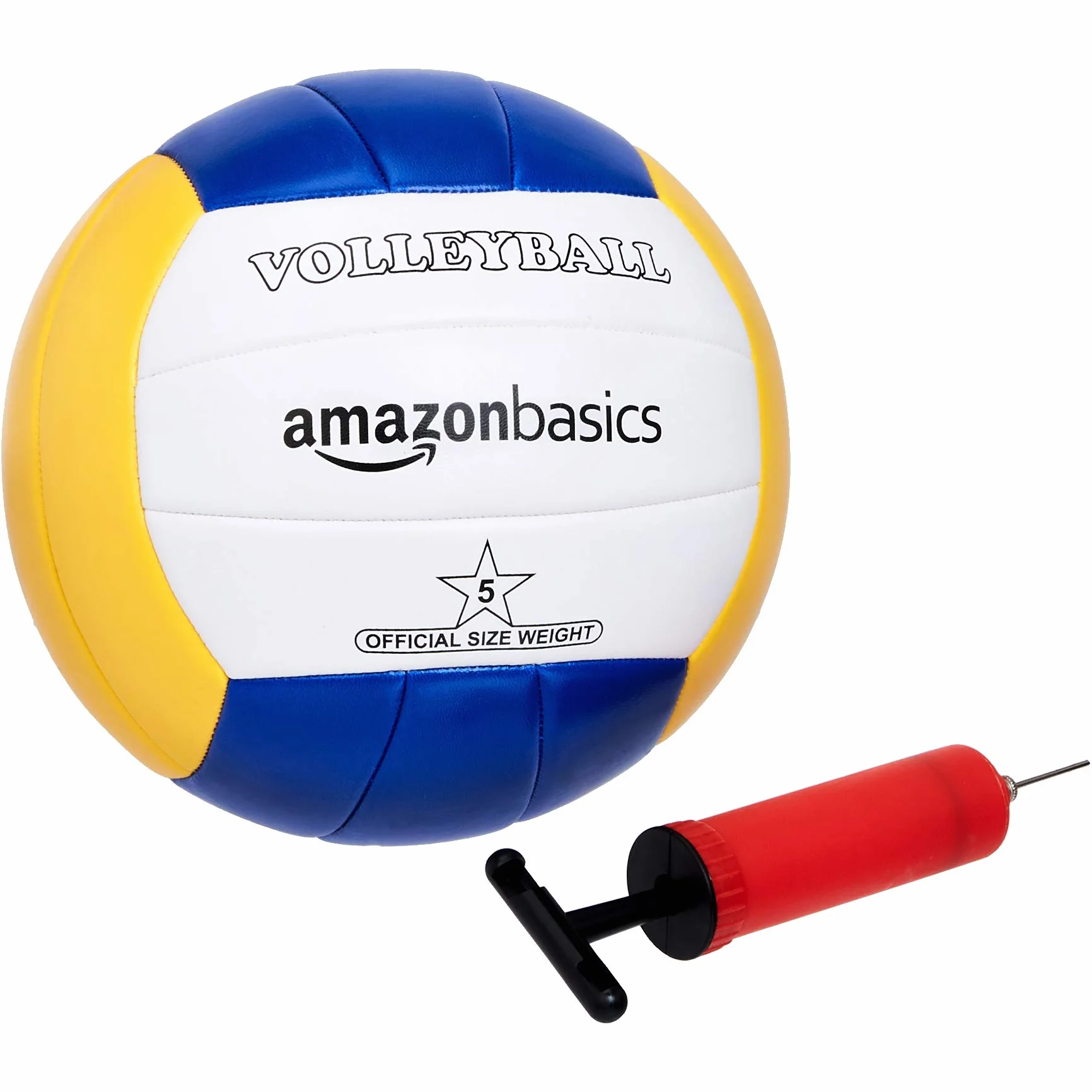 Amazon Basics Zestaw do siatkówki i badmintona