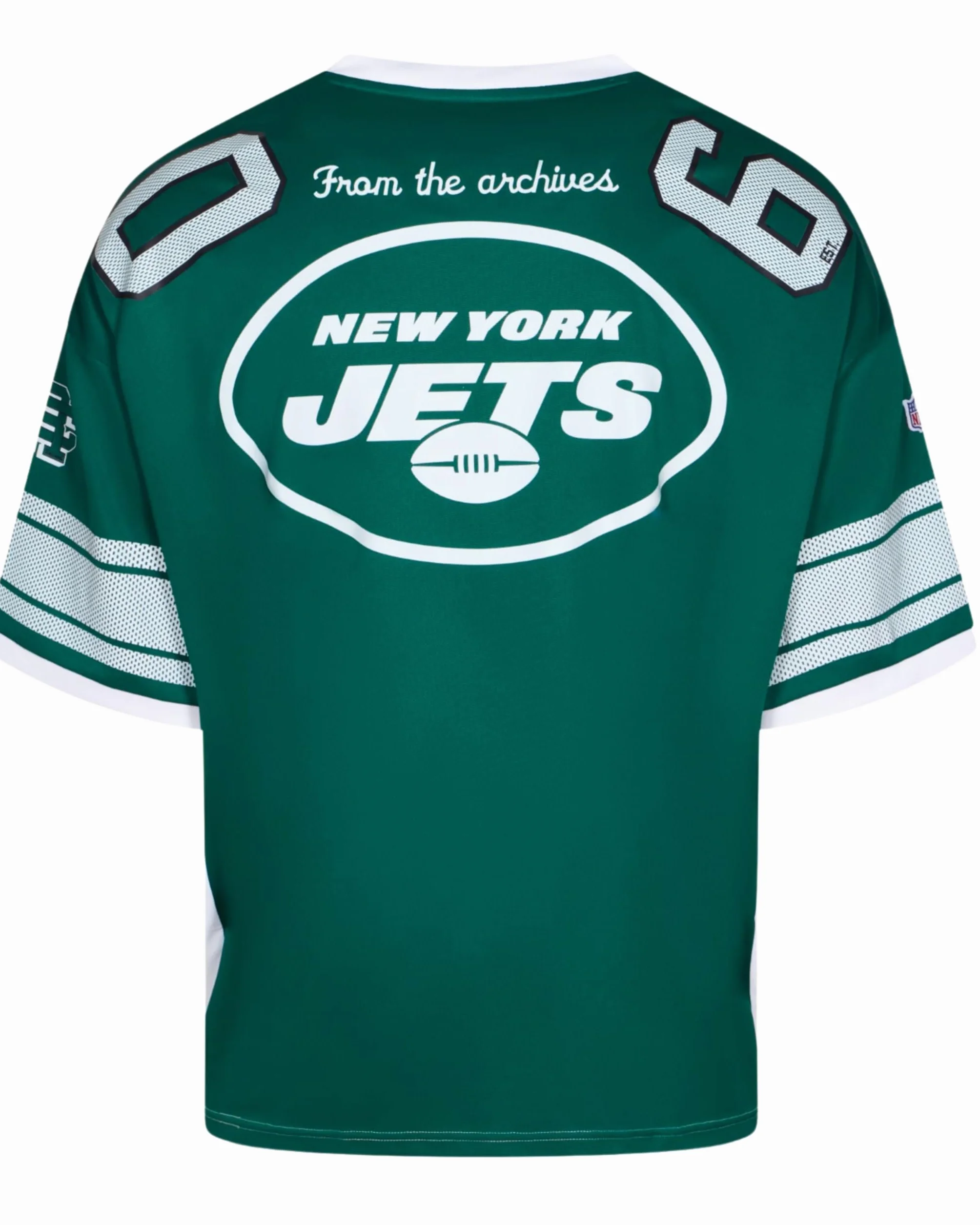 New York Jets NFL Mesh Oversized Top Jersey Koszulka Zielony 4XL