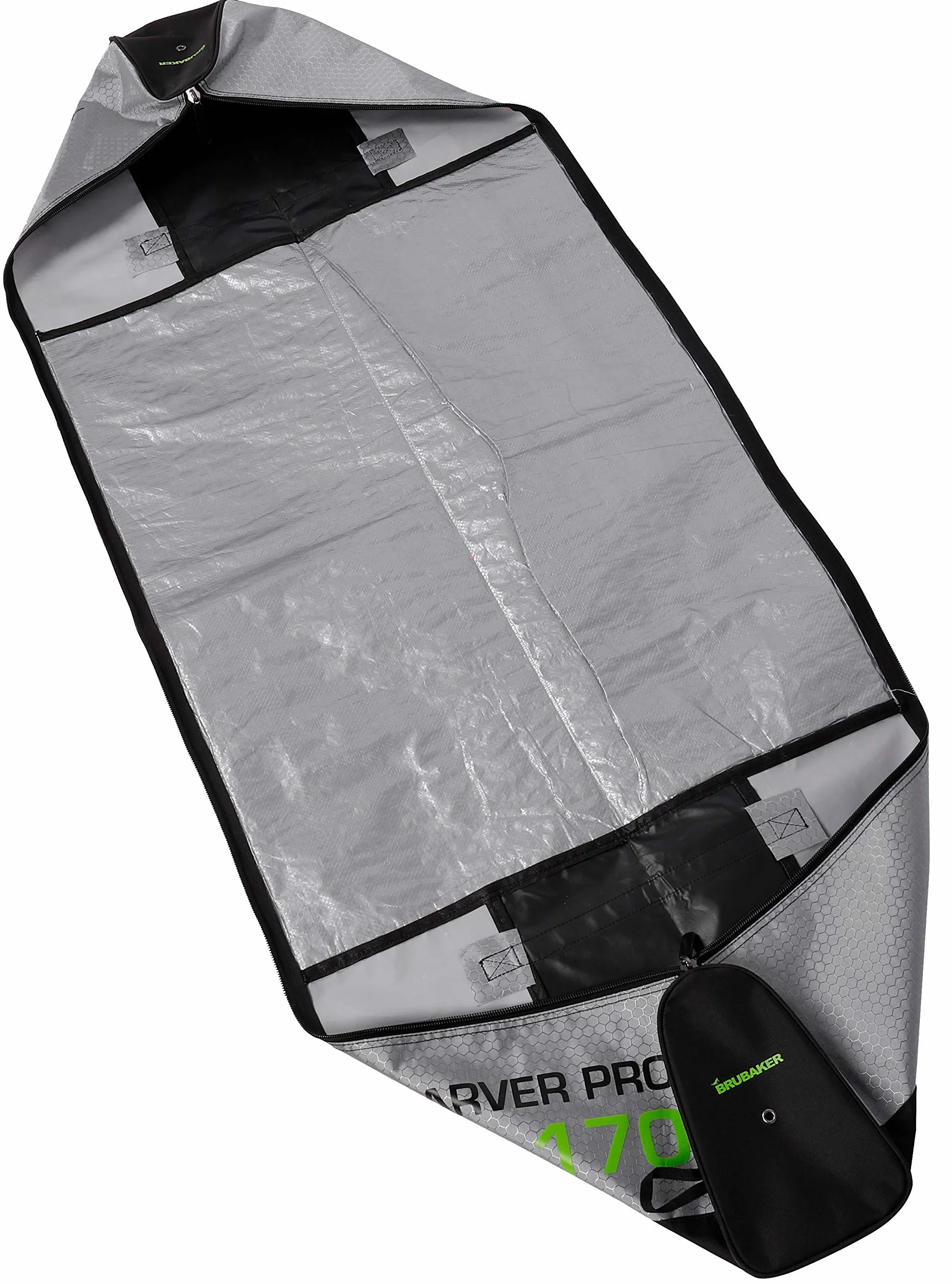 BRUBAKER Torba narciarska Carver Tec Pro 170 cm 190 cm odporna na rozerwanie