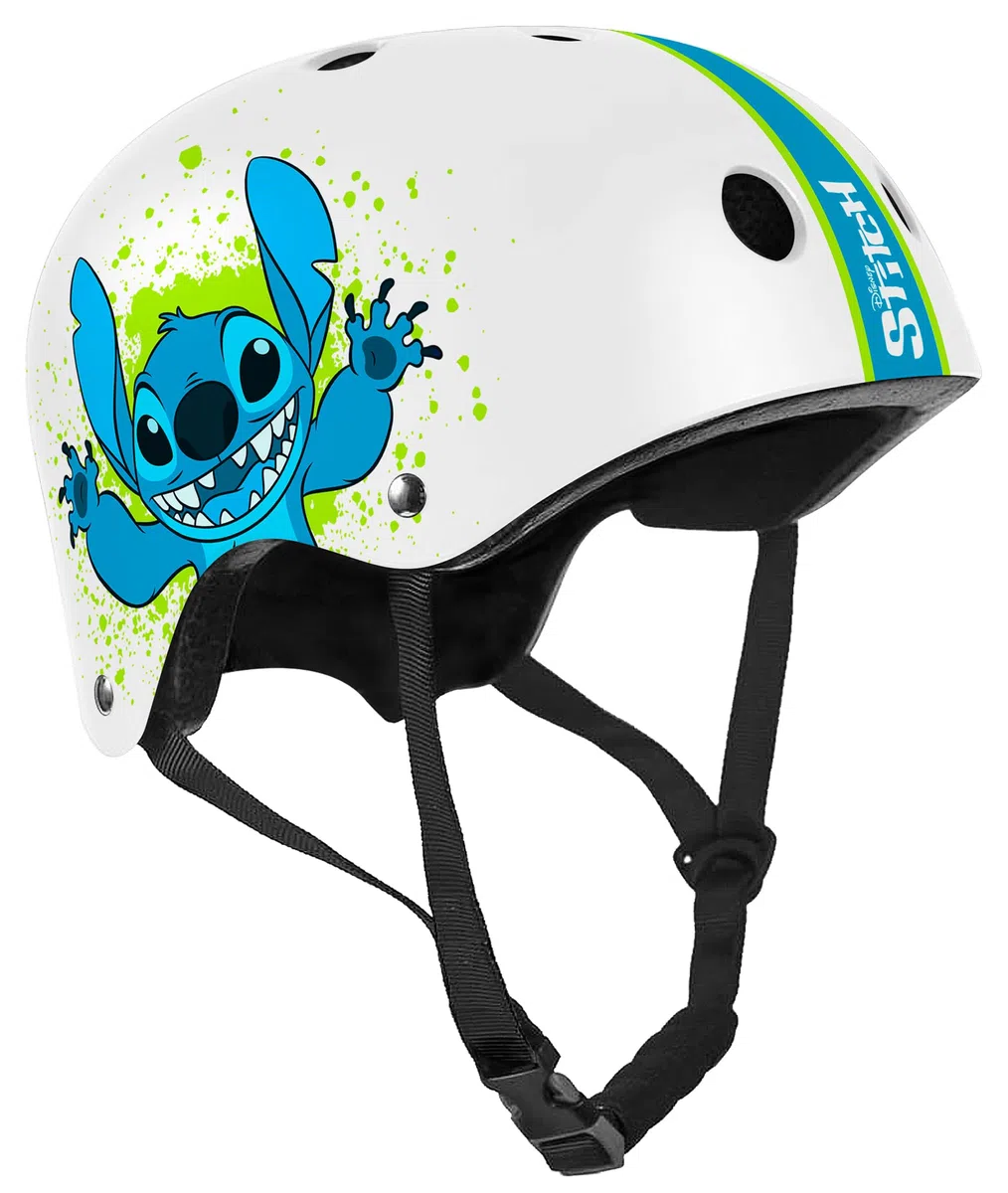 STAMP Kask narciarski Stitch, Pojedynczy, ST626102, biały, obwód głowy 53-57 cm