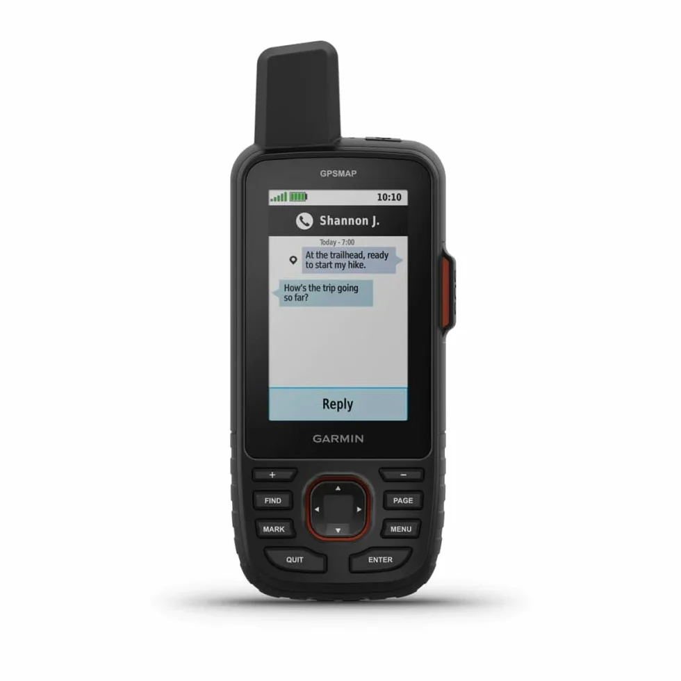 Garmin GPSMAP 67i, EU -, czarny / pomarańczowy
