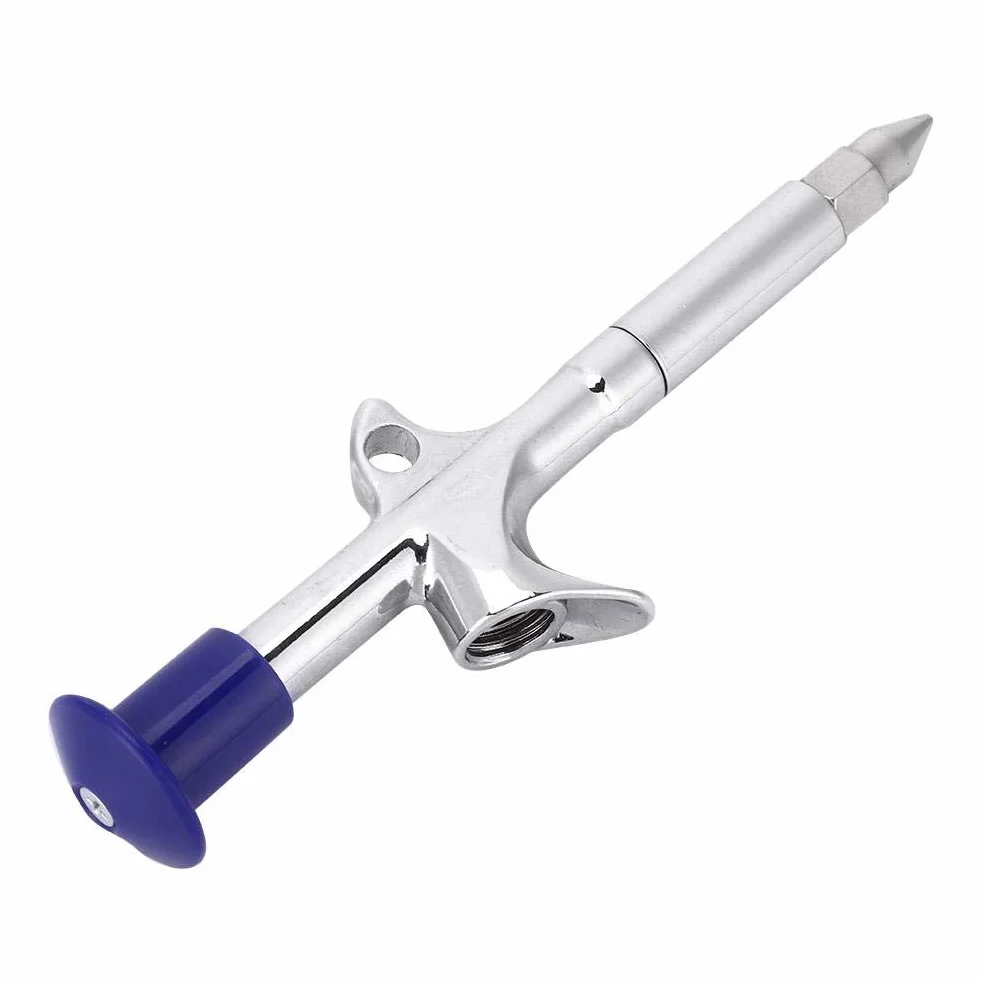 Smarownica ze stopu aluminium rower Mini smarownica ycle łożysko piasty smarownica olej smarowy strzykawka narzędzia do naprawy roweru