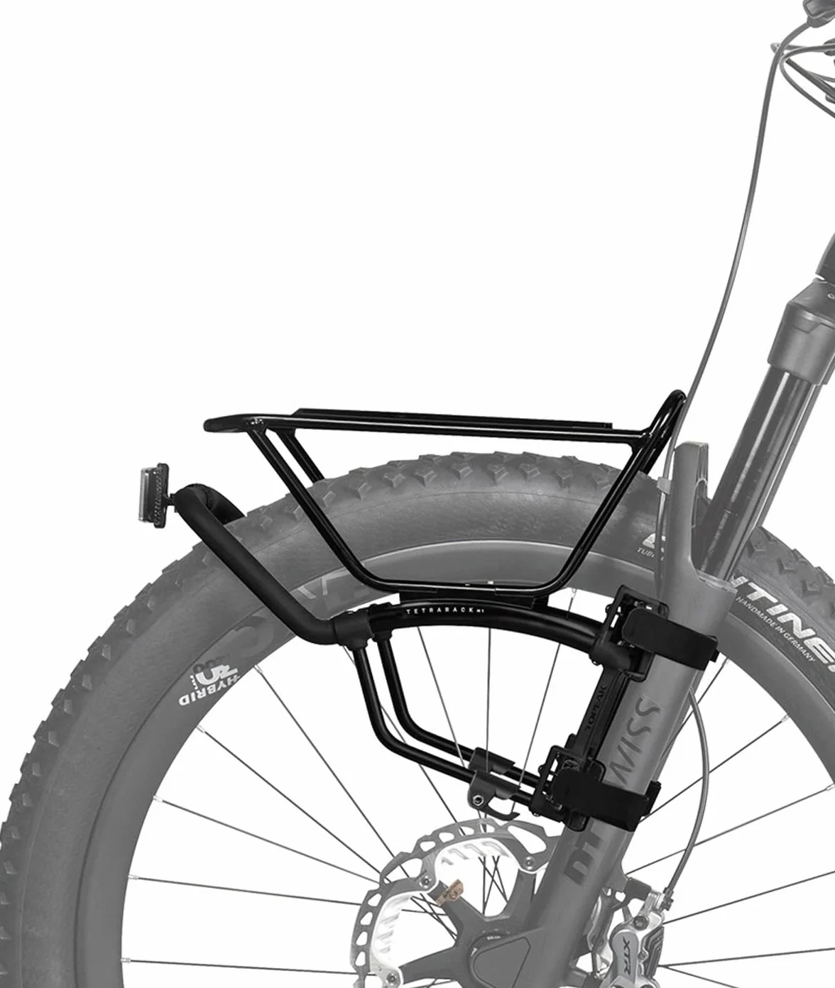Topeak Unisex - Tetrarack M1 bagażnik dla dorosłych, czarny, 37,4 cm