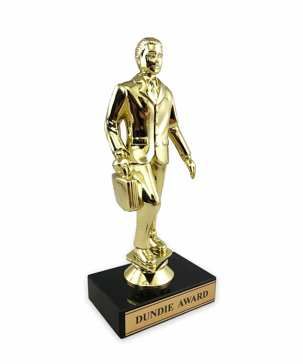 Dundie Award Trophy Dunder Mifflin Office Souvenir