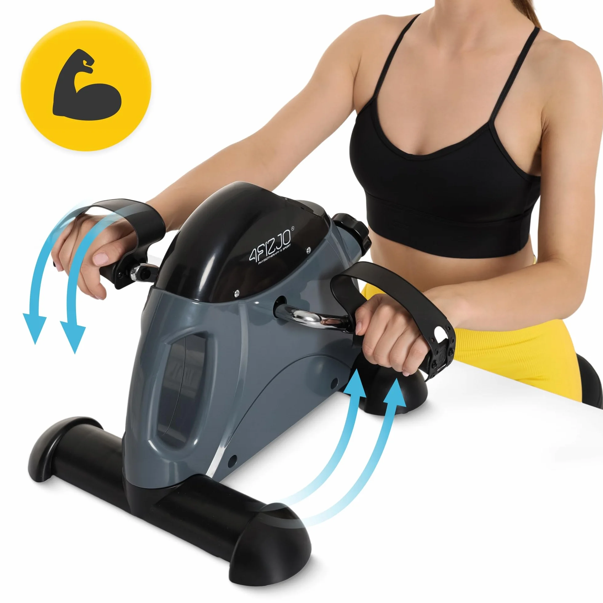 ROWER REHABILITACYJNY TRENINGOWY ROTOR ROWEREK DO ĆWICZEŃ RĄK I NÓG ACTIVE