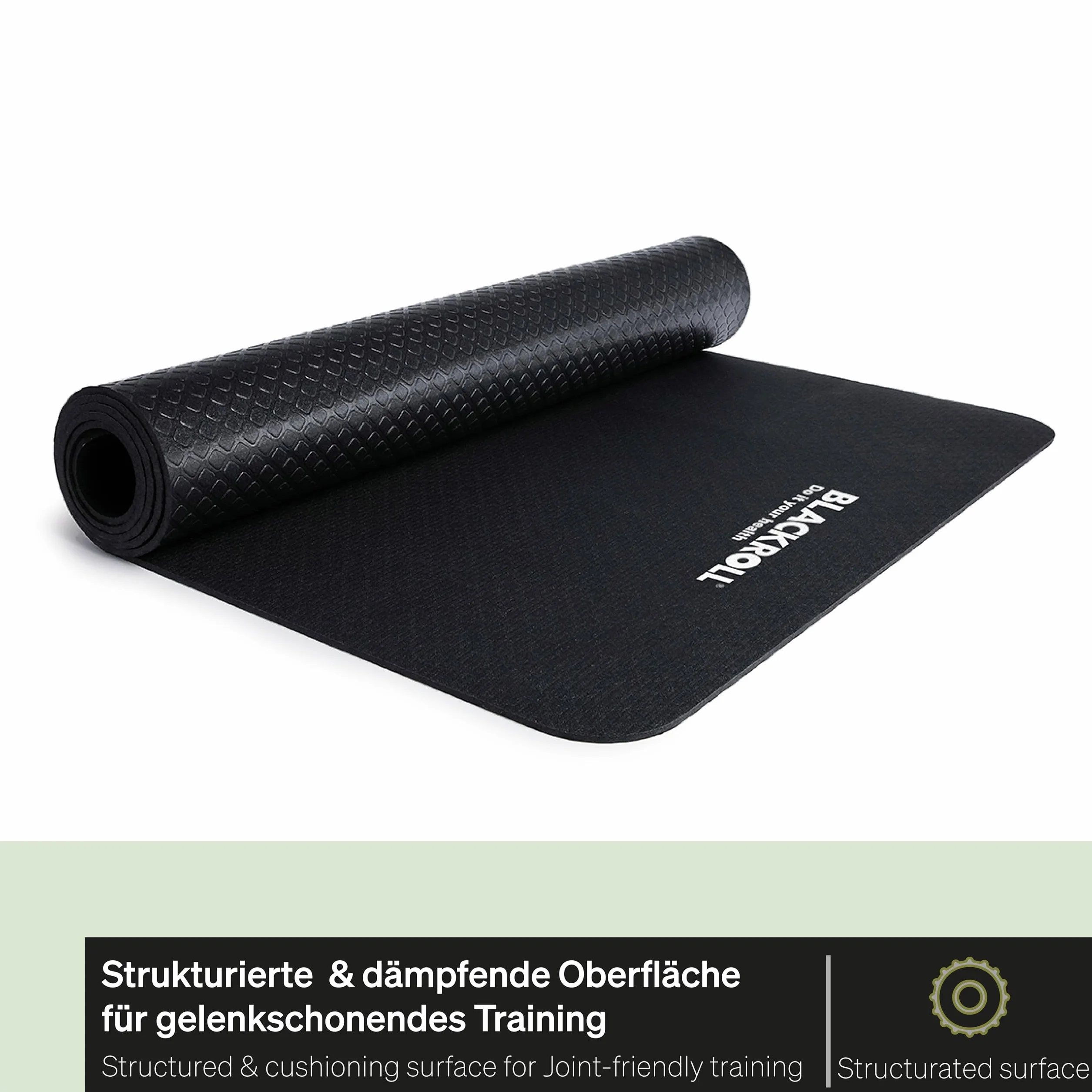 Blackroll mata gimnastyczna amortyzowana 65 cm x 185 cm + torba