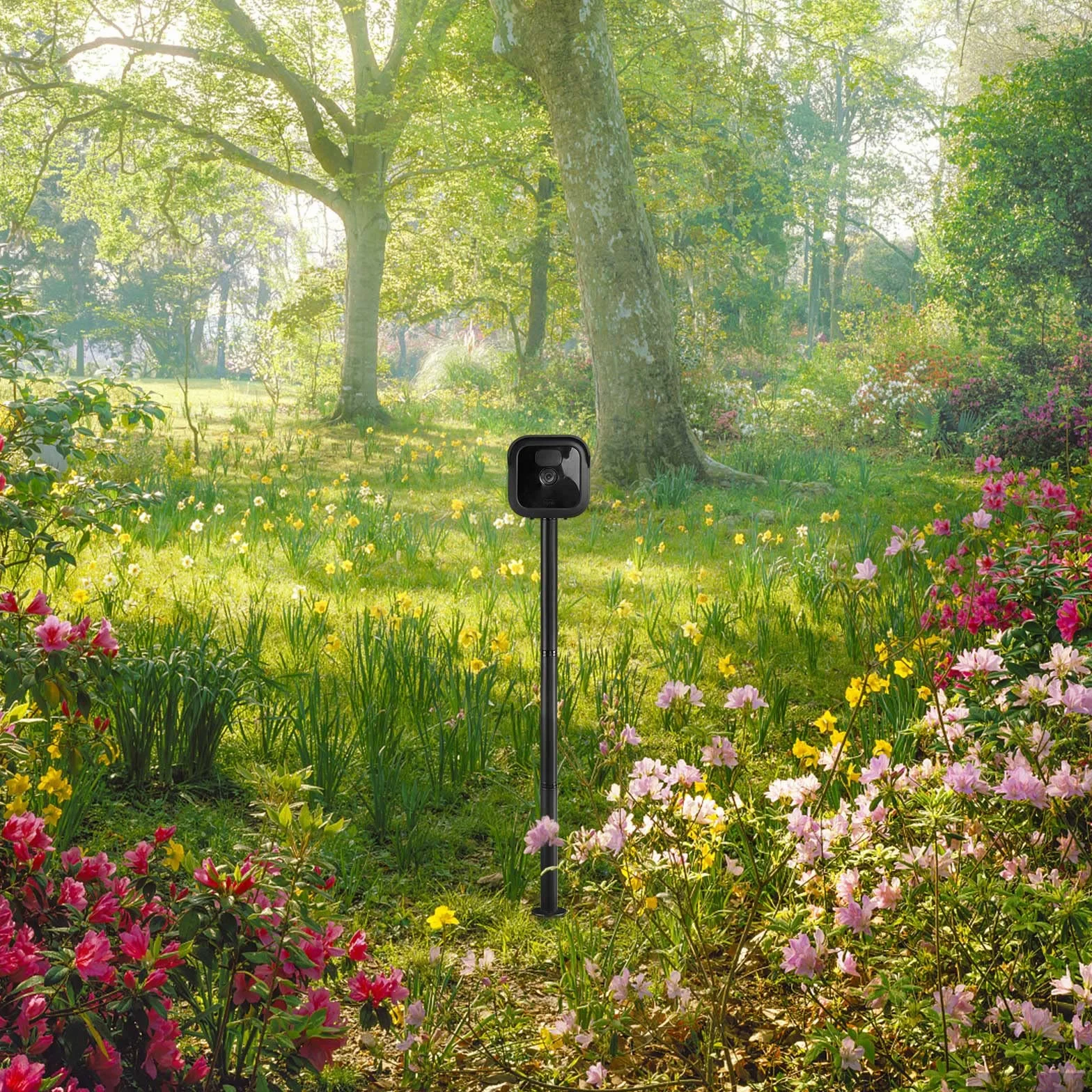 Spike Pole Mount Ground Stake z pokrowcem ochronnym do Blink All-New Blink Outdoor/Innen, Suitable for Stake into Soft Ground