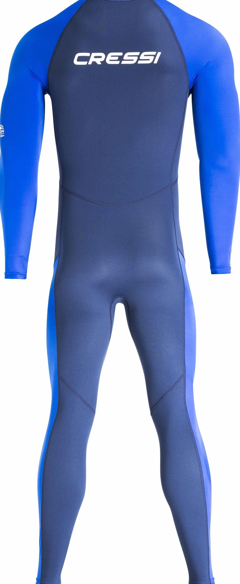 CRESSI Wahoo Man Monopiece kombinezon niebieski/jasnoniebieski 2 mm XL/5 - męski jednoczęściowy kombinezon z neoprenu premium 1,5/2 mm i elastanu idealny do różnych aktywności wodnych,