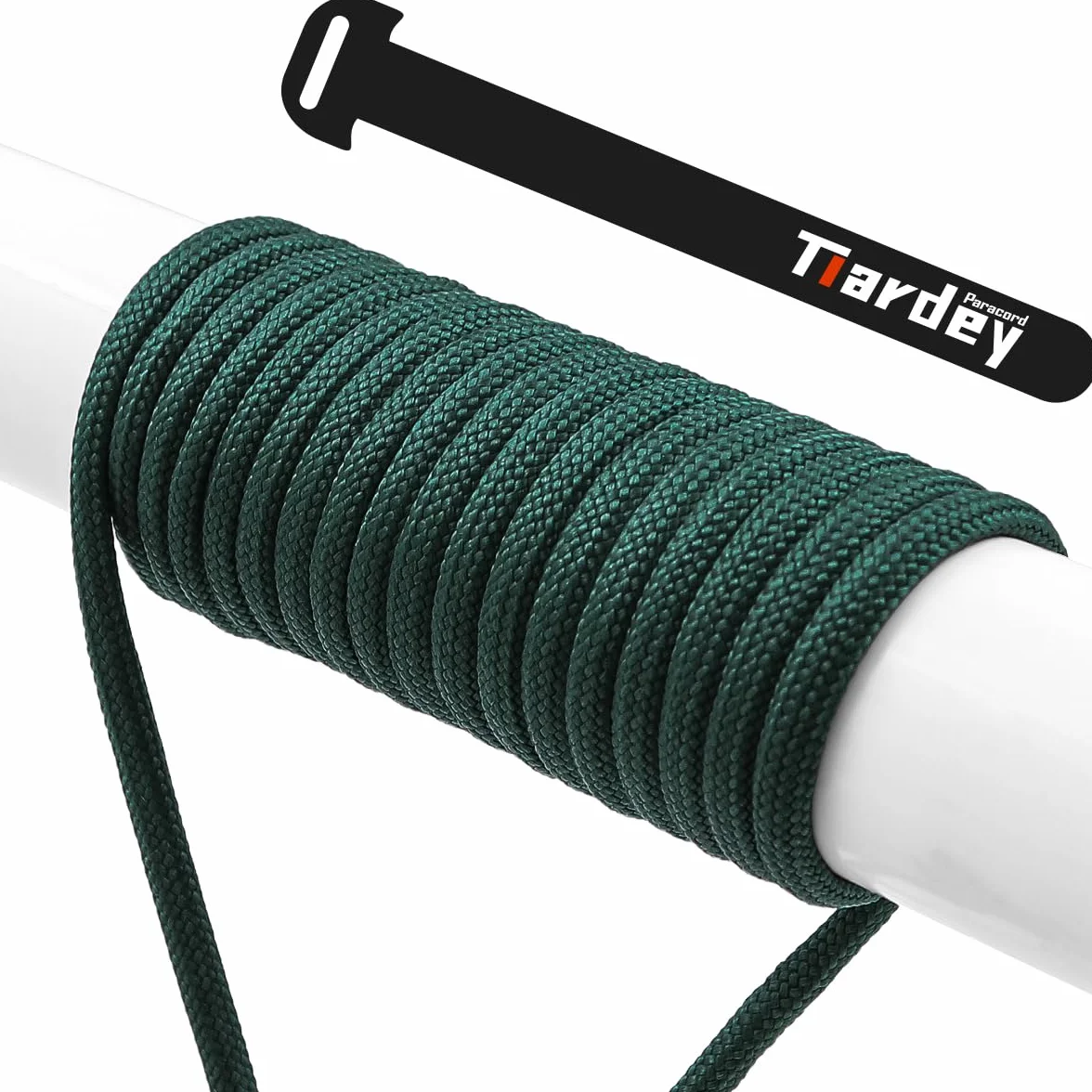 Paracord 4mm 100ft (31m) 7-żyłowy Mil Spec Type III Nylonowy Sznur Odporny na Rozdarcie 250 kg