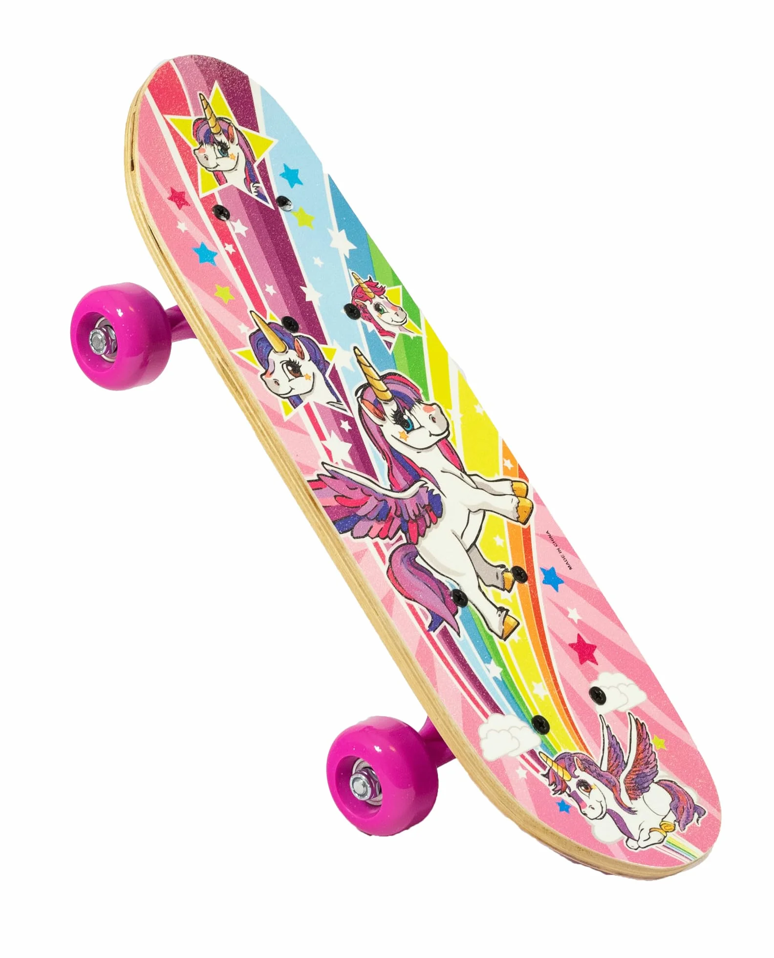 OZBOZZ UNICORN SKATEBOARD - 17 cali Deck - Fantastyczna grafika fantastyczna dla fantastycznej jazdy