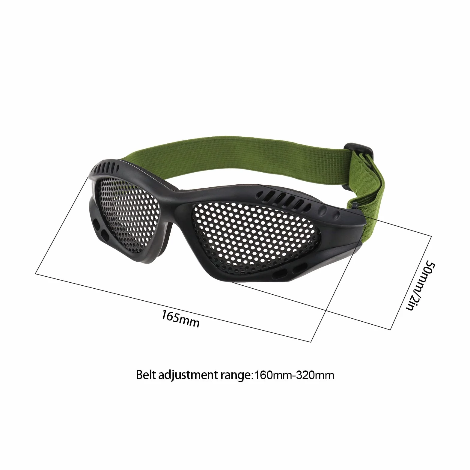 Create idea Strzelanie taktyczne gogle do airsoftu myśliwskiego piasek metalowa siatka ochrona oczu okulary
