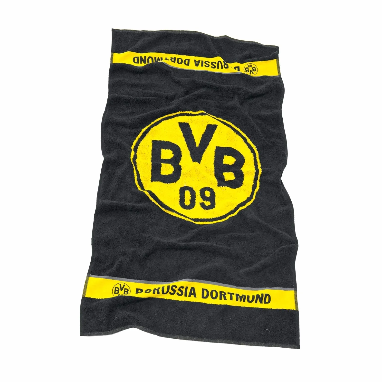 Borussia Dortmund BVB ręcznik kąpielowy emblemat 70 x 140 cm jeden rozmiar