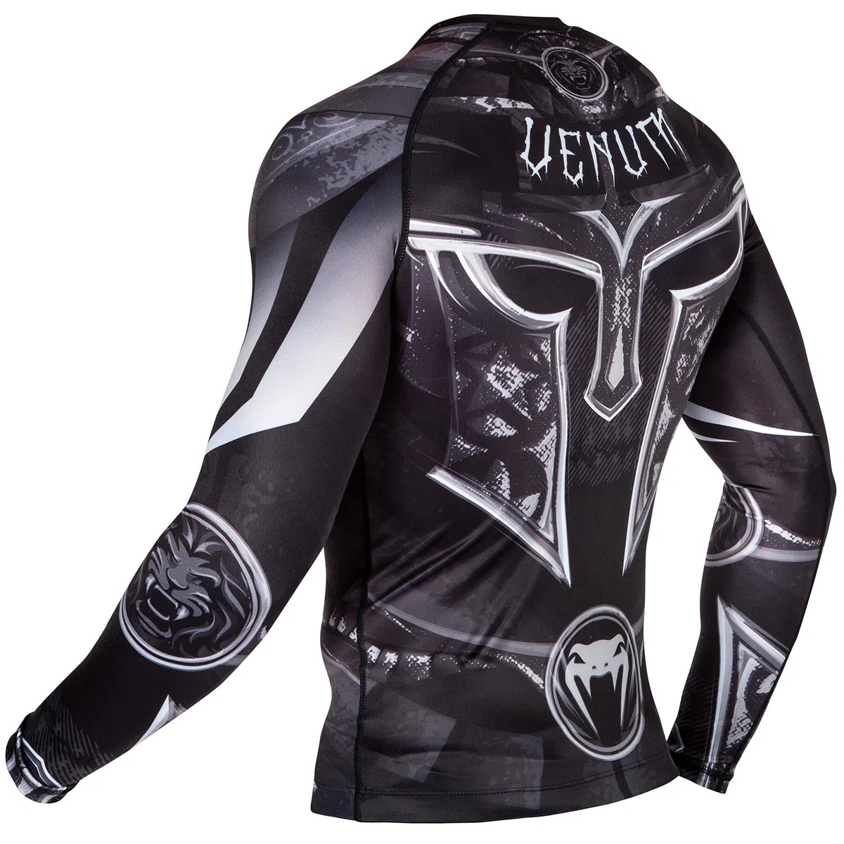 Venum męska gladiator 3.0 osłona z długim rękawem czarny/biały XXL
