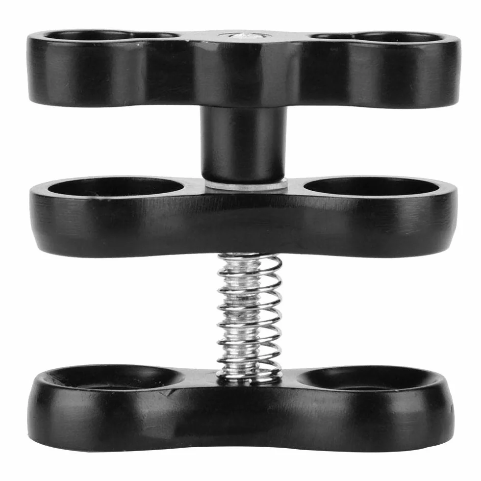 Adapter zaciskowy ze stopu aluminium do mocowania mini klips kulka motylkowa nurkowania