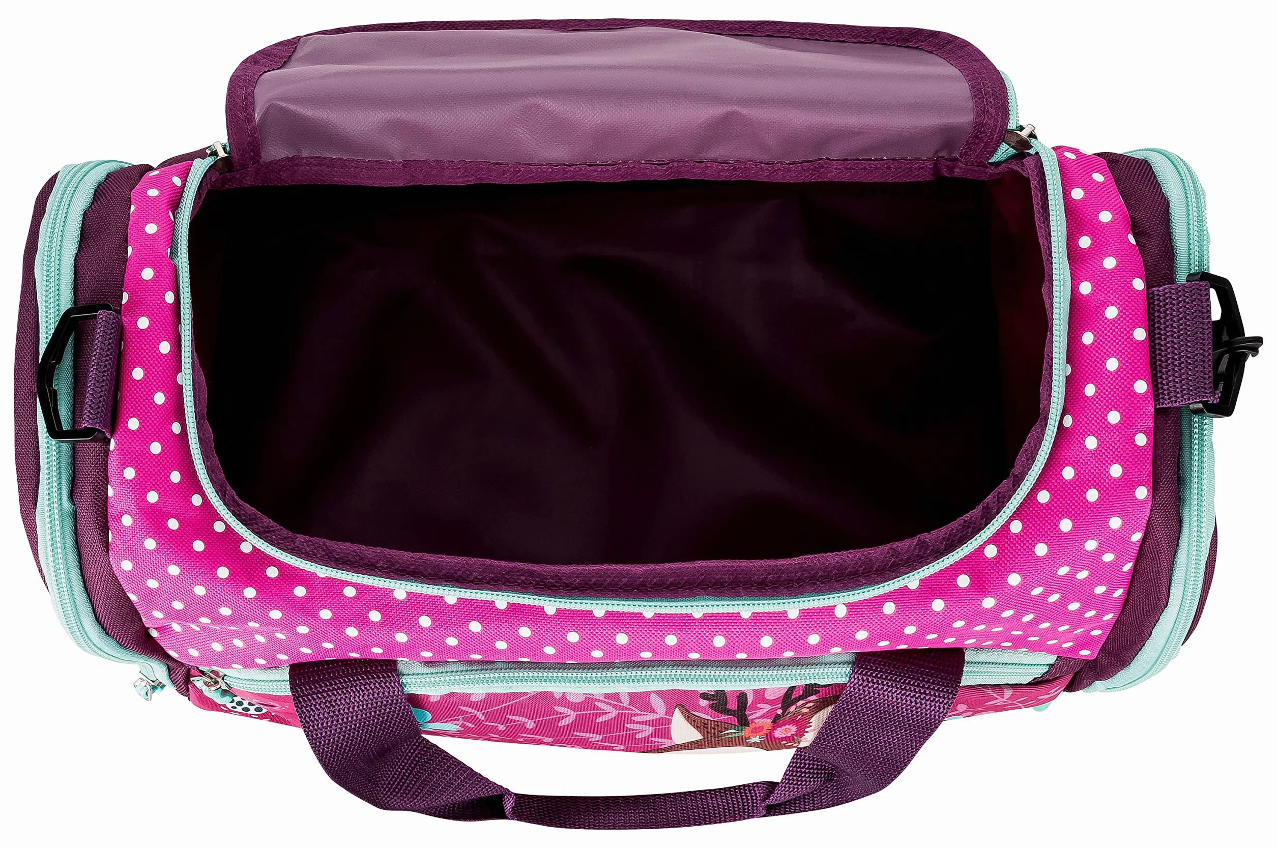 Torba sportowa Ragusa-Trade z motywem jelenia 35 x 18.5 x 22 cm