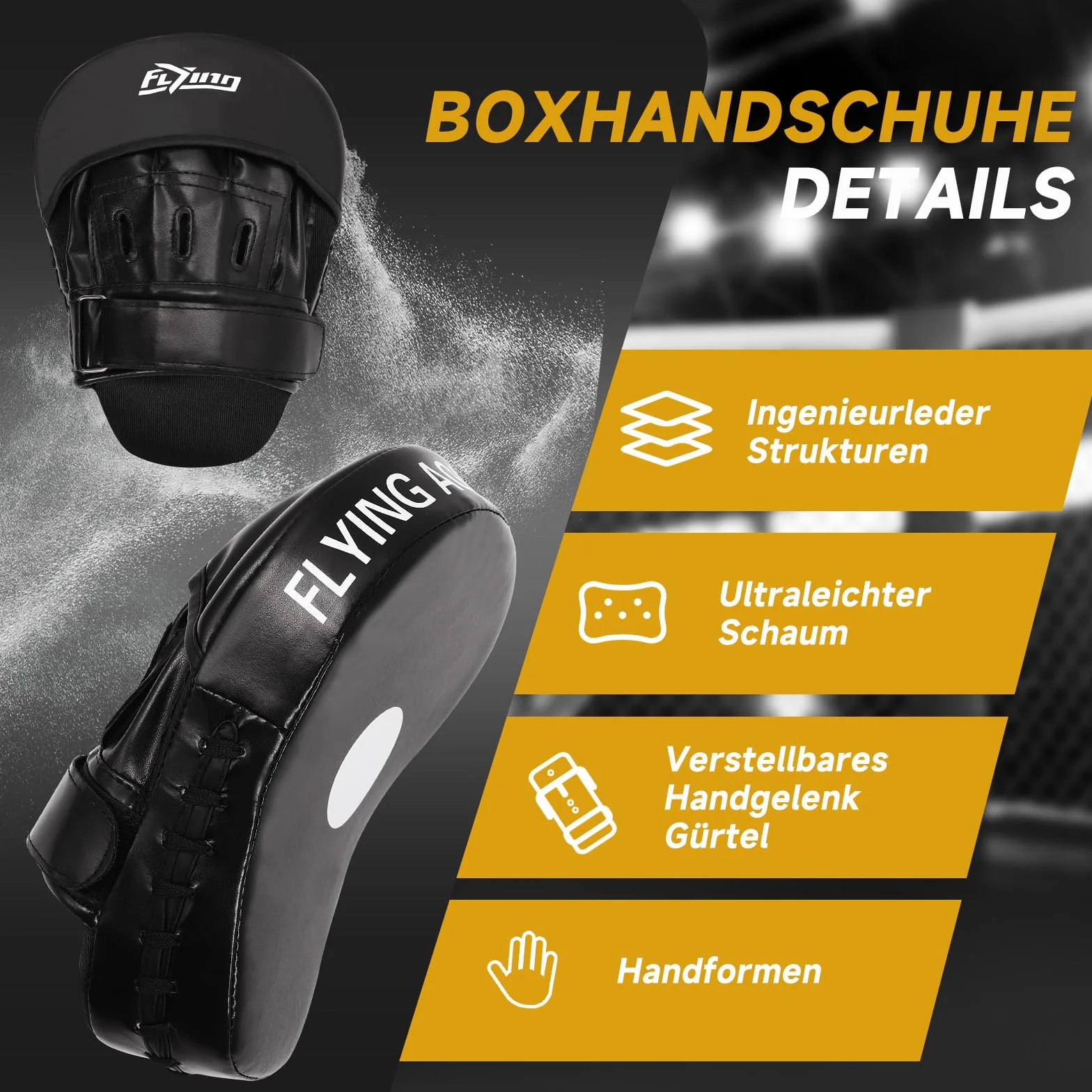 Boks Curved Focus Punching Mitts dla mężczyzn i kobiet, skórzane podkładki bokserskie do sztuk walki, treningu bokserskiego, zakrzywione punkty do karate, kickboxingu, Muay Thai, Taekwondo