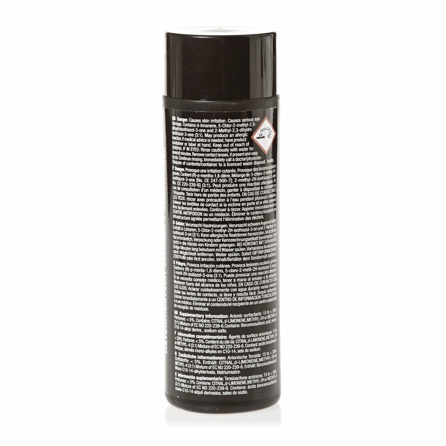 Inny Wetsuit Cleaner 250 ml kombinezon neoprenowy do czyszczenia, czarny, jeden rozmiar