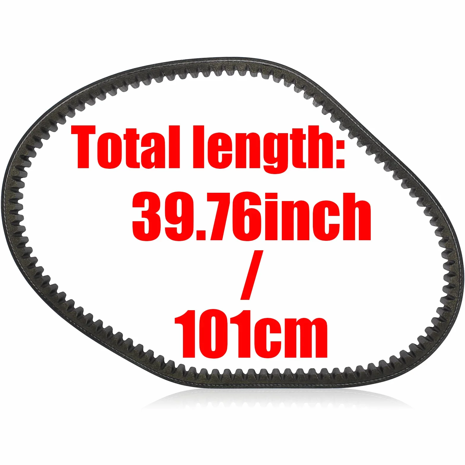 Pasek napędowy, 100% nowy, kompatybilny z Yamaha G2 G3 G5 G8 G9 G11 G14 G16 G19 G20 G21 G22 G23 G27 G28 G29 wózki klubowe, szerokość 1,1 cala, długość 39,76 cala, kolor czarny