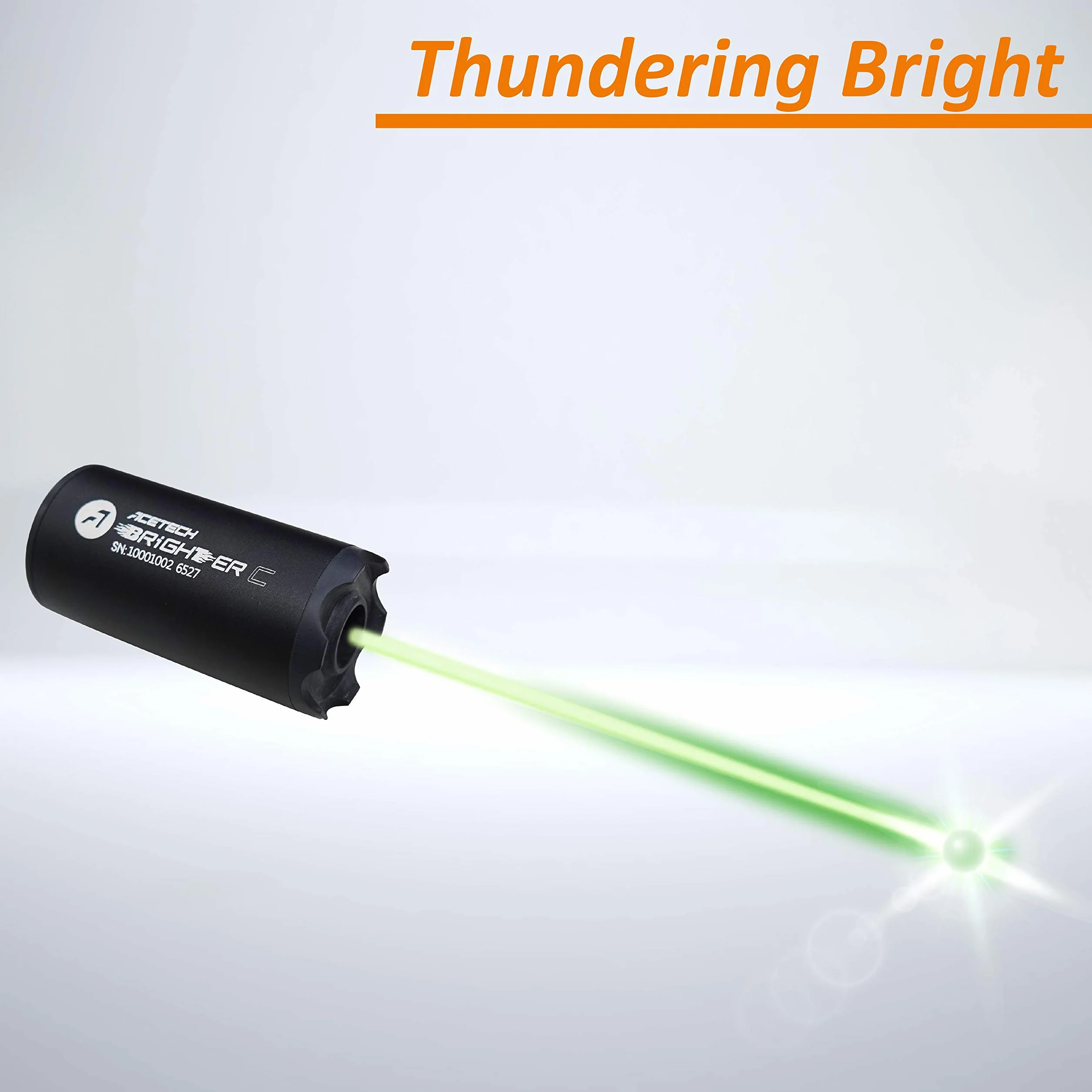 ACETECH Airsoft Tracer Unit Brighter C Tlumič expozice kuličky 11mm závitem pravý (CW) závit a 14mm levý (CCW) adaptér