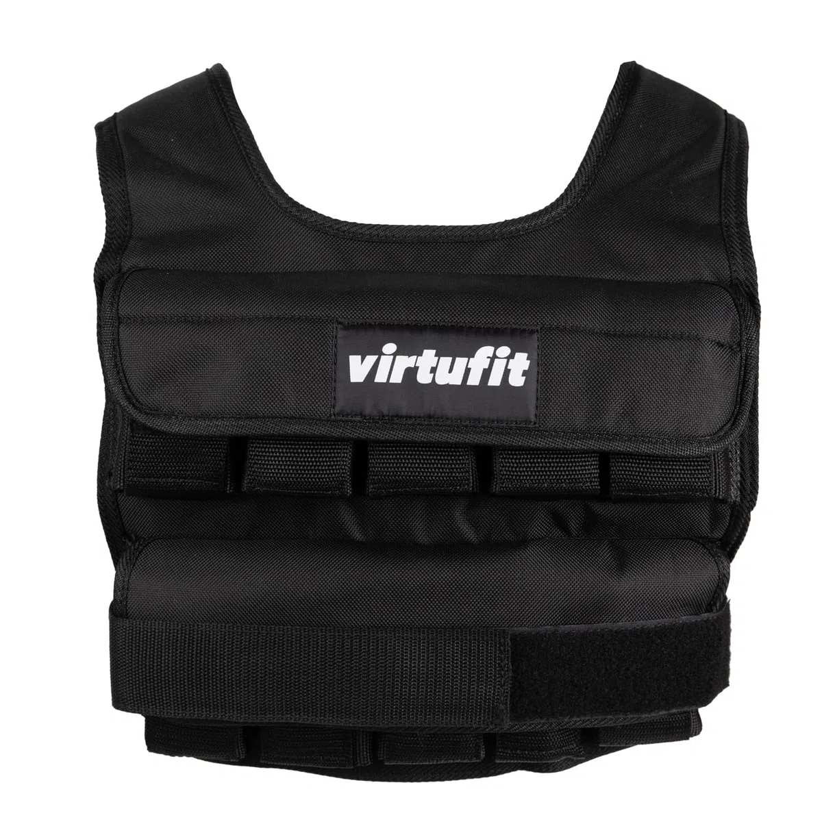VirtuFit Regulowana kamizelka obciążeniowa Pro – 20 kg – kamizelka treningowa – trening siłowy