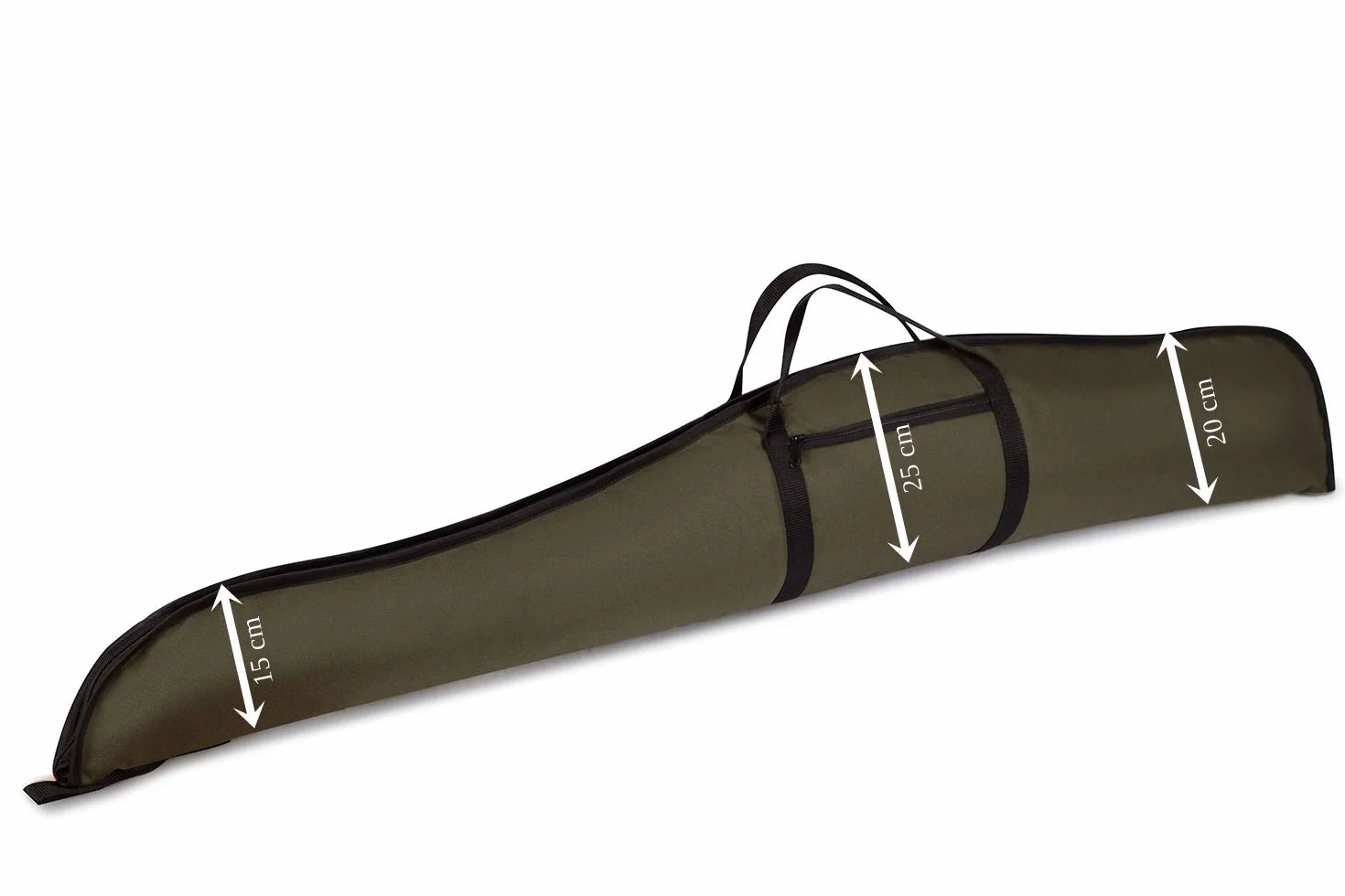 Ferocity Pokrowiec na wiatrówkę z lunetą 120cm torba na broń karabin zielony