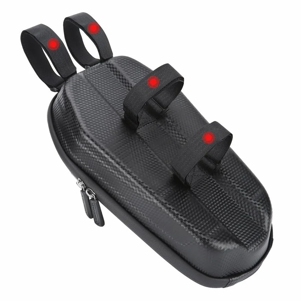 WOZINSKY Torba na skuter elektryczny Xiaomi MI Mijia M365, wodoszczelna, torba do Sedway Ninebot E ES1/ES2/ES3/ES4 3L