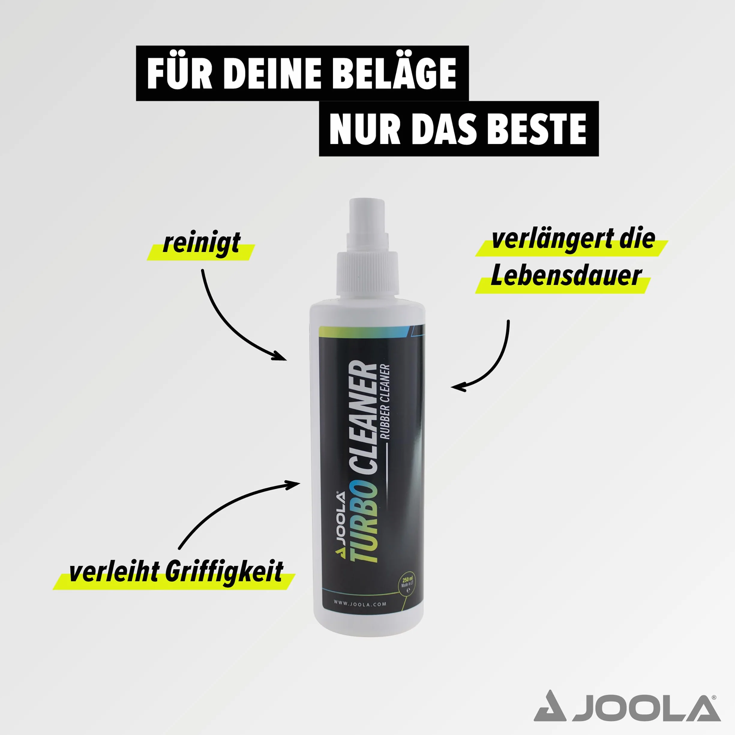 JOOLA 84015 Turbo Cleaner, 250 ml (1 opakowanie)
