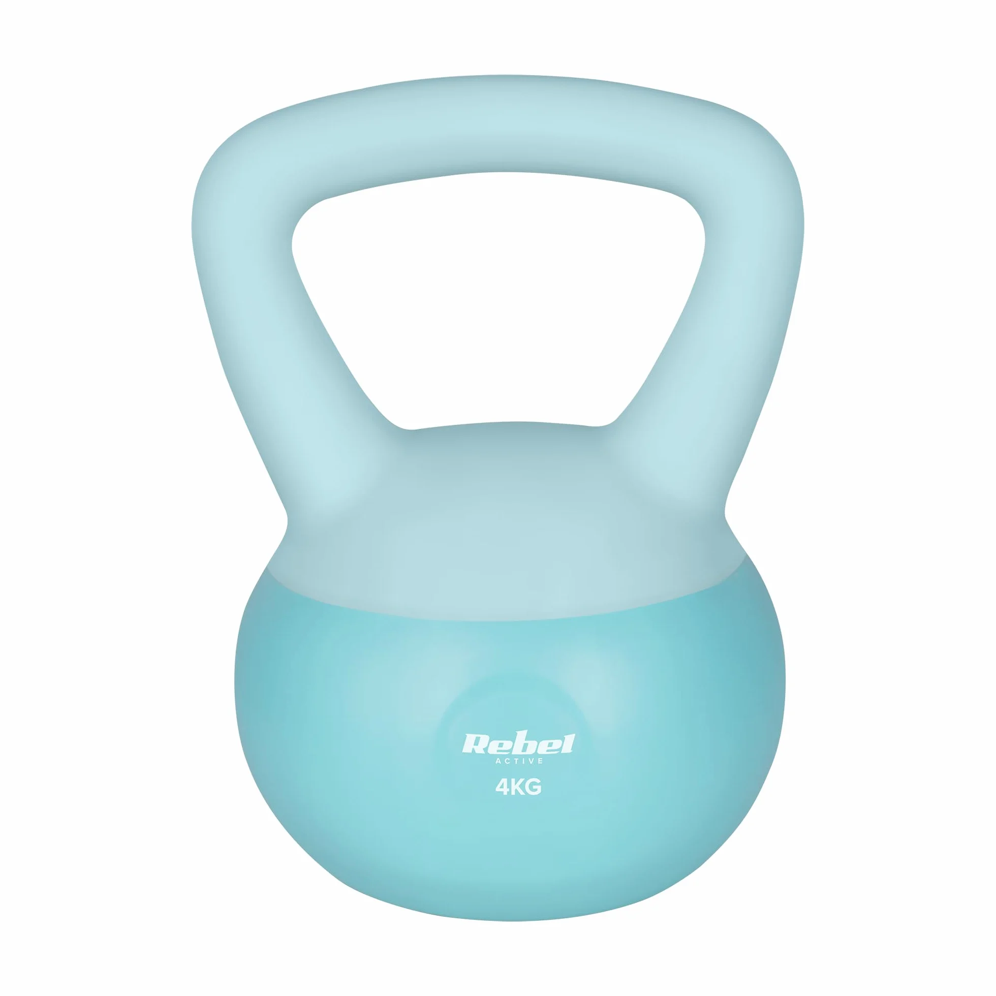 Rebel Soft Kettlebell 4kg PCV Hantel do Fitness
