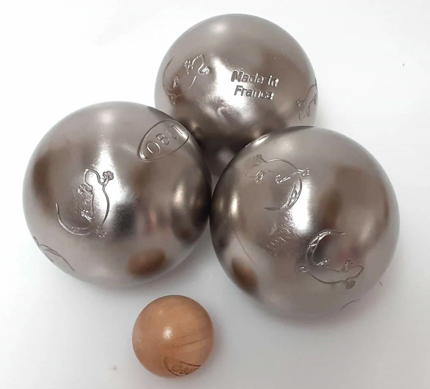 Obut Salamandre Boule bombki, czas wolny, stal nierdzewna, 3 kule