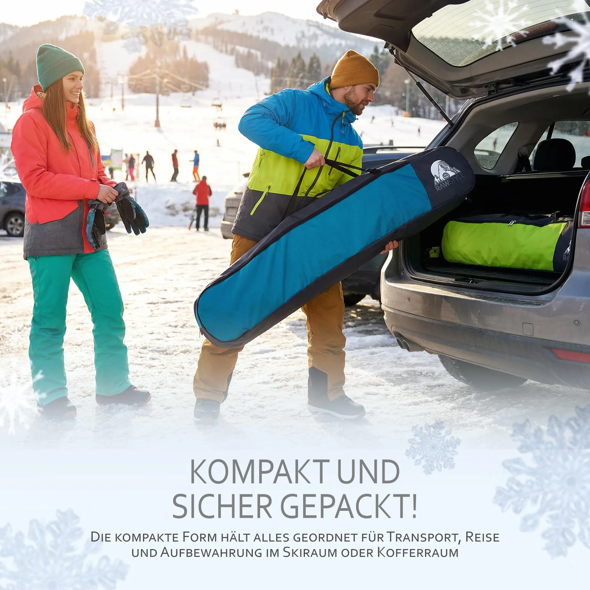 Rawstyle Torba snowboardowa, torba snowboardowa, torba snowboardowa, plecak snowboardowy, model 2