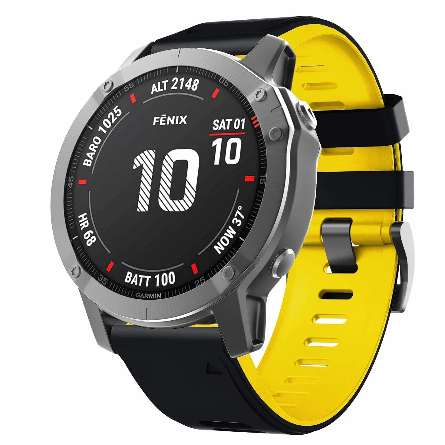 NotoCity Pasek do Garmin Fenix 6x Pro/7x, wymienny pasek 26 mm do Garmin Fenix 5x/6x/5x Plus/7x Pro/Fenix 3/HR, Descent MK1, Quatix 7X, Enduro/2, Epix Pro 51mm