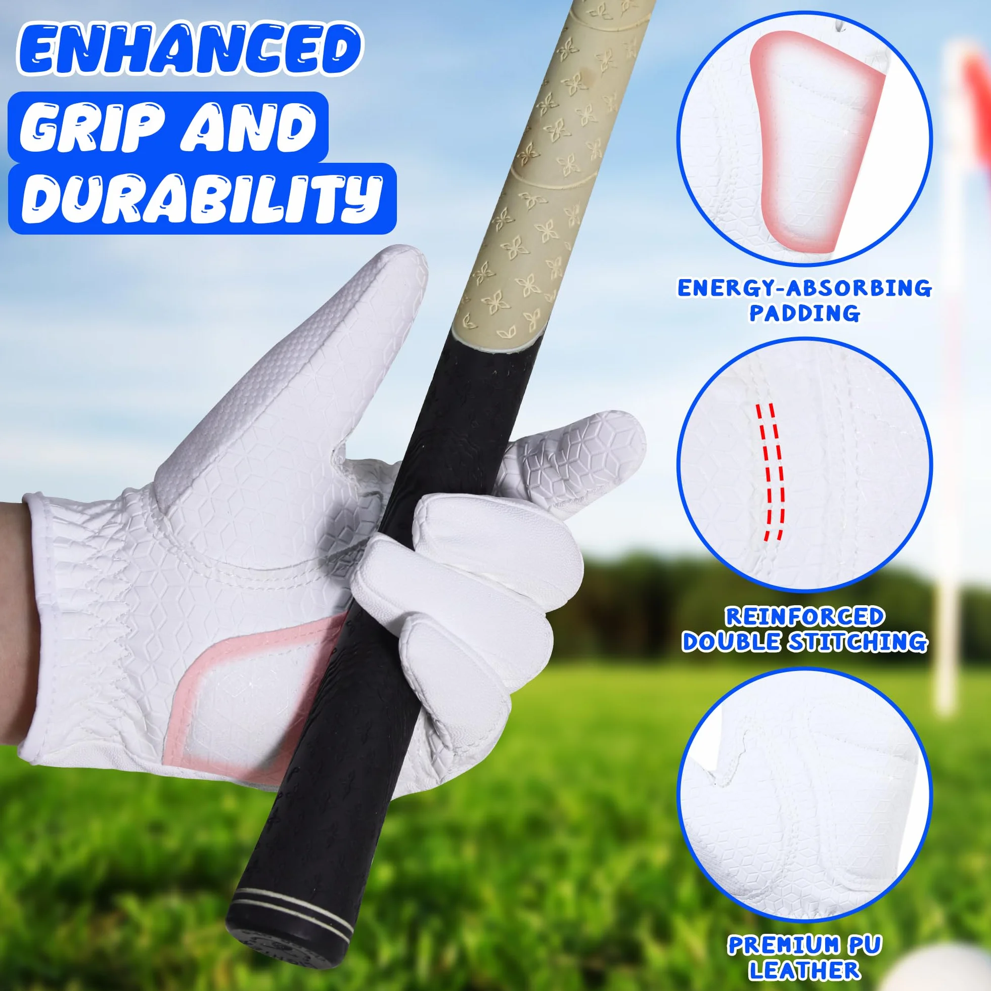 HANDLANDY HLDD Kids Golf Glove