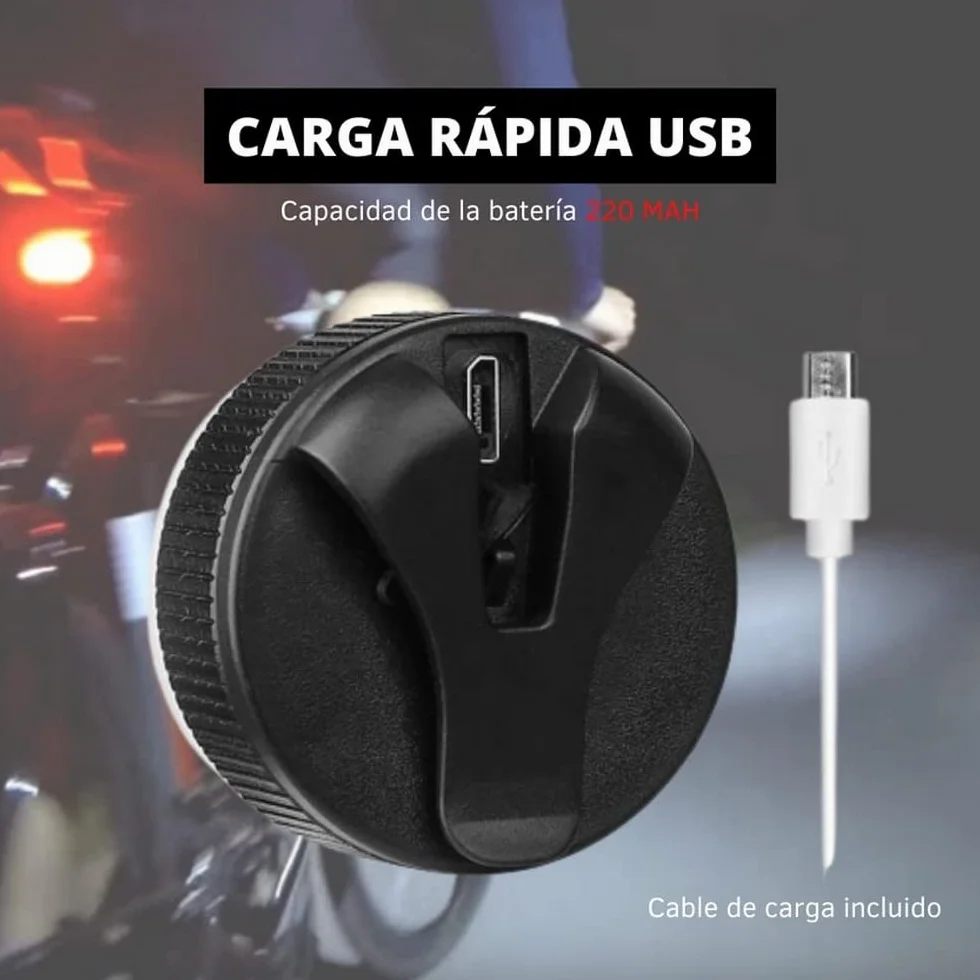 NK Tylne światło rowerowe LED - 5 trybów światła, ładowalny, port ładowania DC5V 1A, Micro USB, IPX5 Wodoodporność, lekka i trwała, łatwa instalacja (kompatybilna ze wszystkimi rowerami)