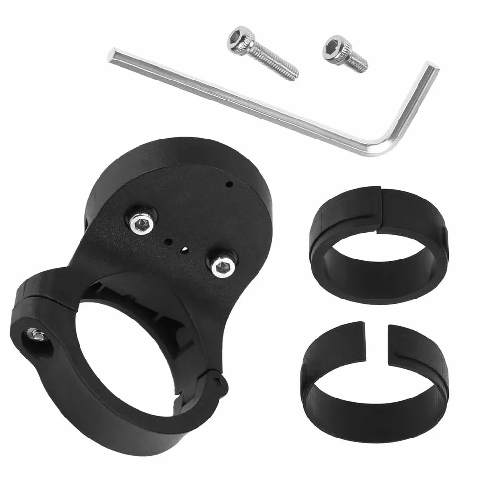 Rowerowy uchwyt na sztycę siodełka do Gar-min Varia RTL510 RTL515 RVR315, do kierownic i sztyc siodełka 27,2mm 30,9mm 31,6mm, regulowane akcesoria rowerowe szosowe BTM