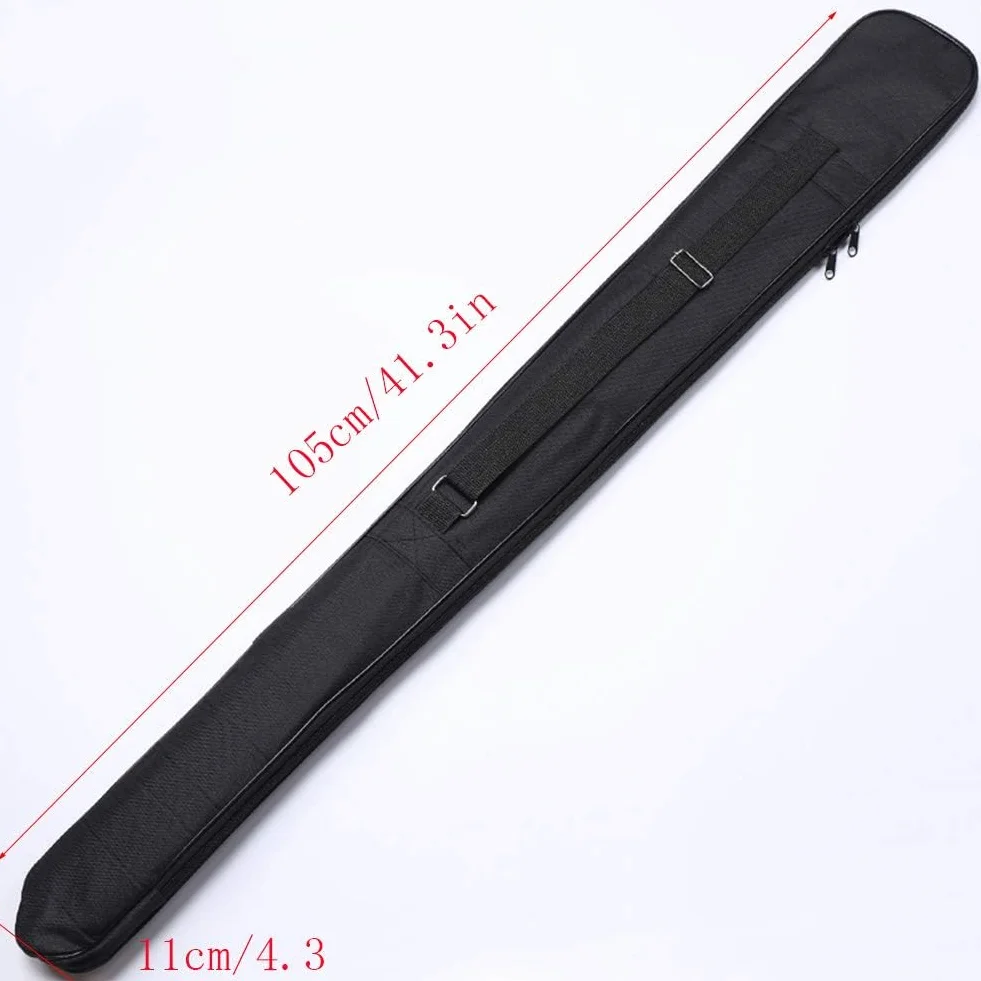 Wanggang Deluxe Uniwersalny Nylon/Płótno Miecz Case - Miecz Torba,105cm Czarny