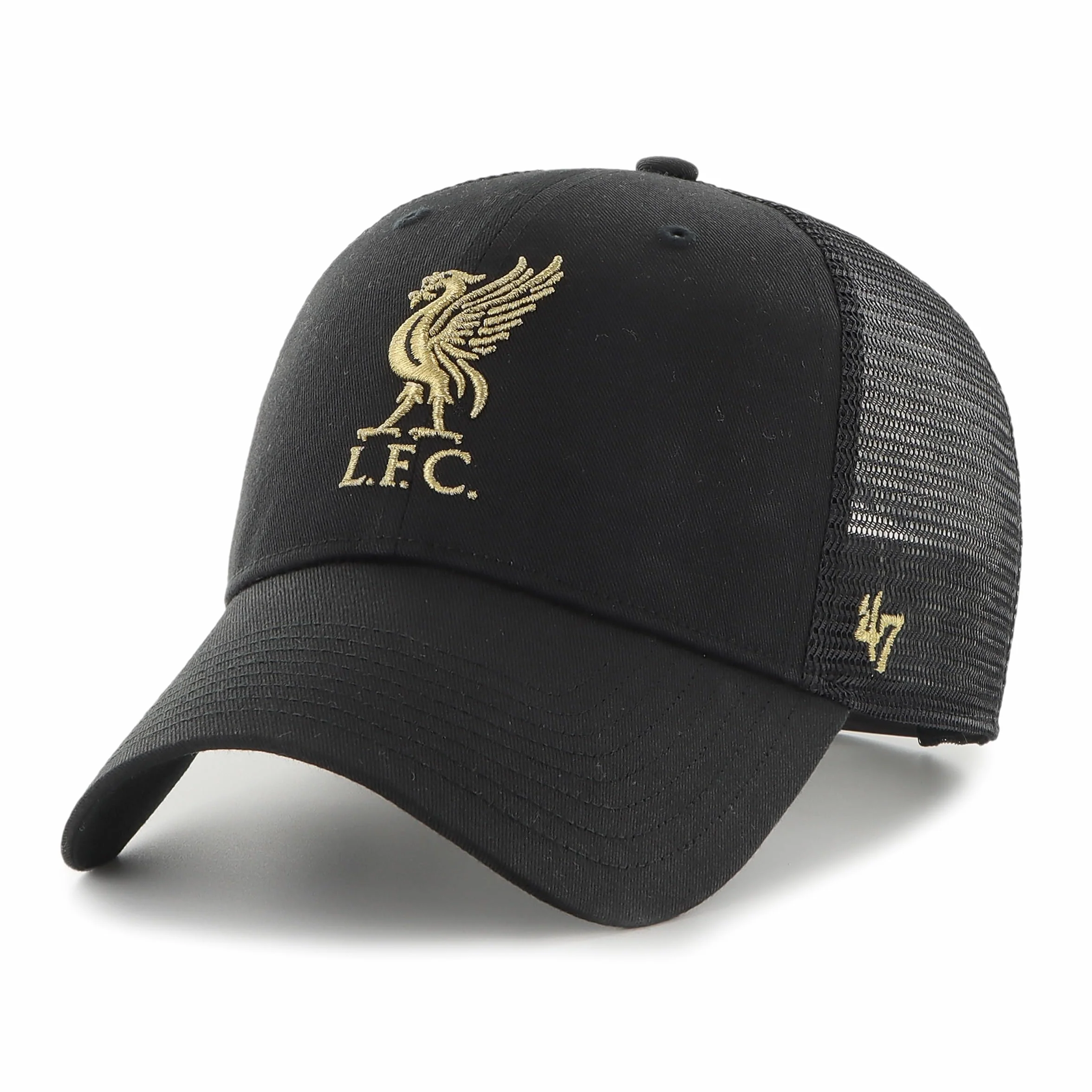 '47 FC Liverpool Black EPL Branson Metallic Most Value P. Branson Trucker Cap
