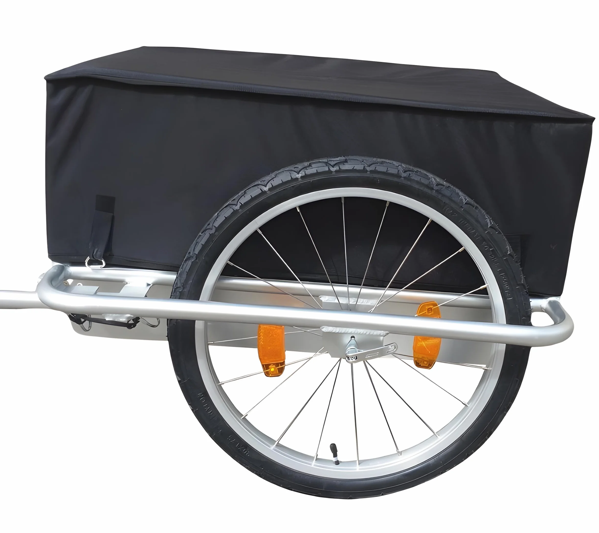 Przyczepa rowerowa Cargo Trailer Red Loon T4 aluminiowa 144 l