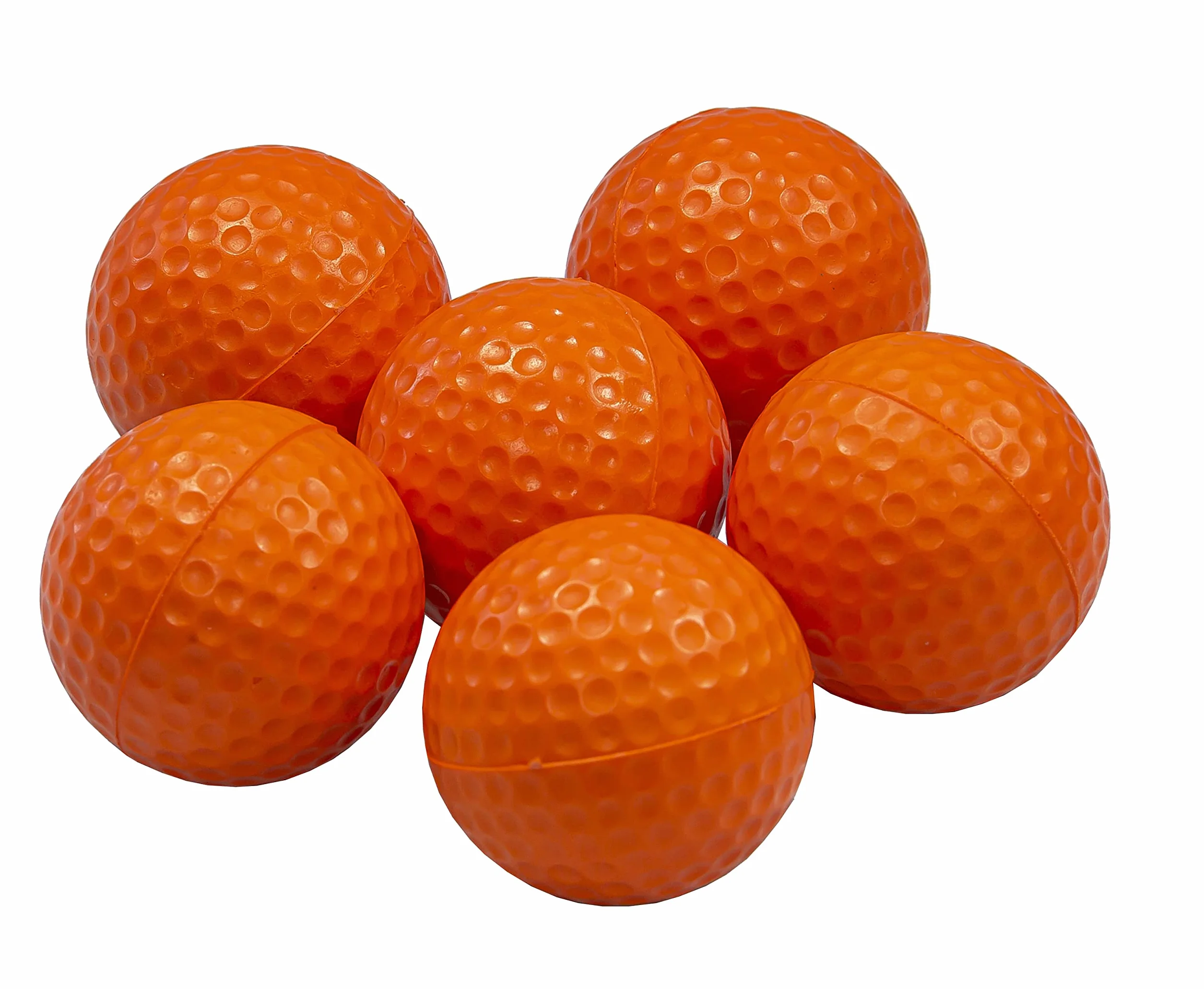 Longridge żelowe piłki golfowe, 6 sztuk, pomarańczowe