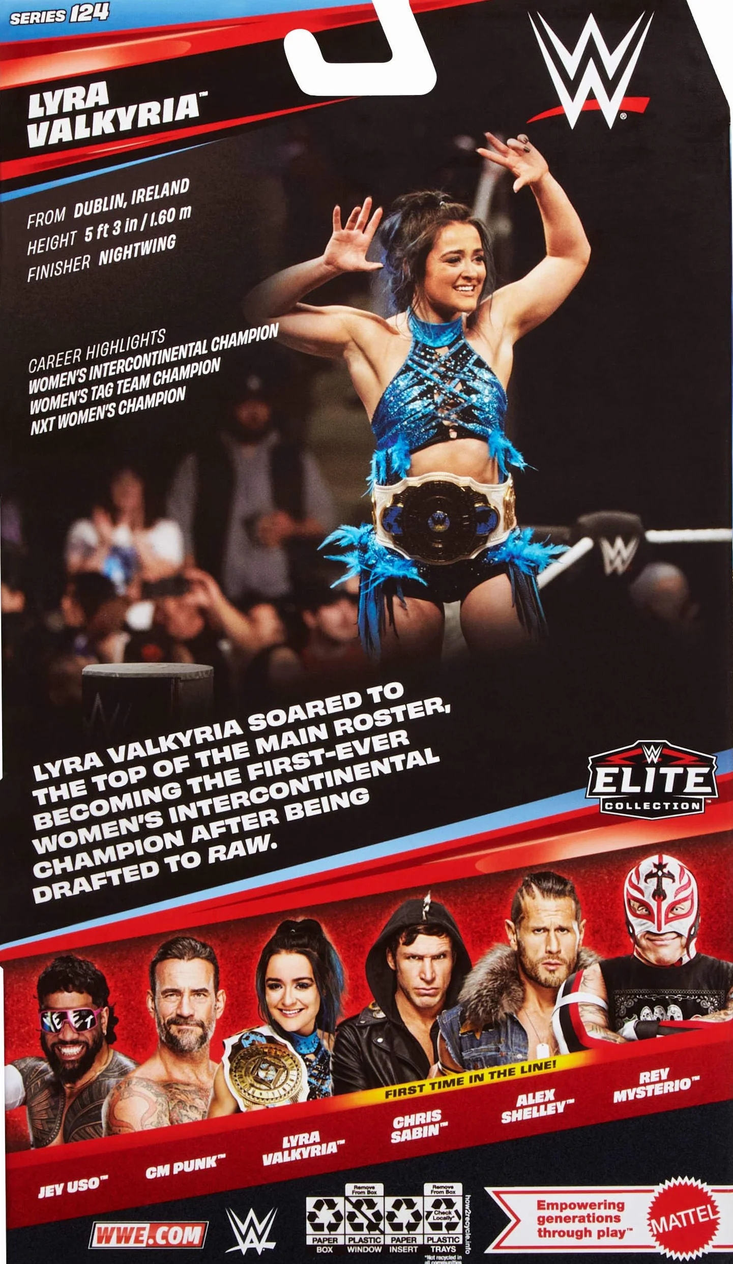 WWE Elite Kolekcja Seria 124 Lyra Valkyria
