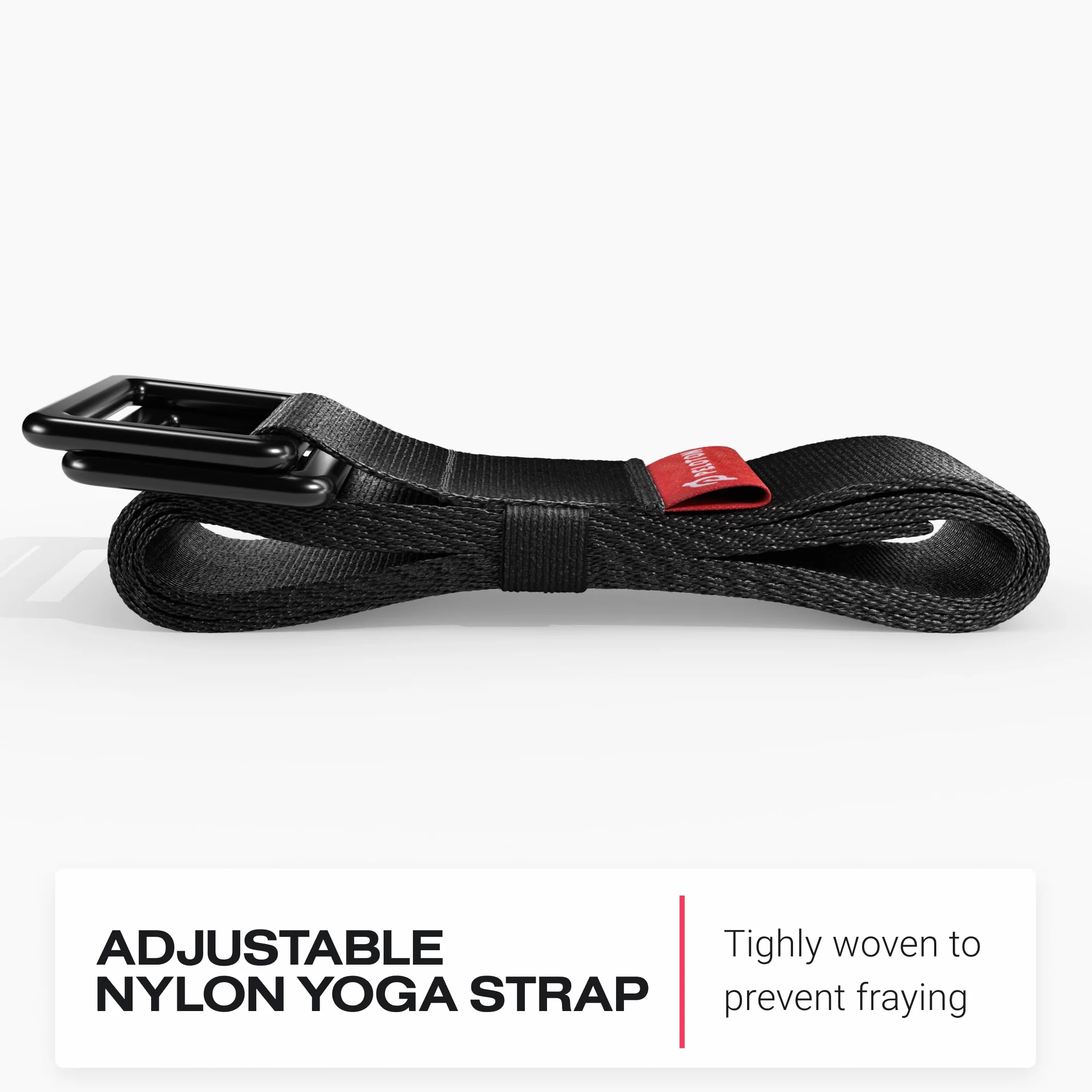 Peloton Unisex pasek do jogi, czarny i ćwiczenia UK