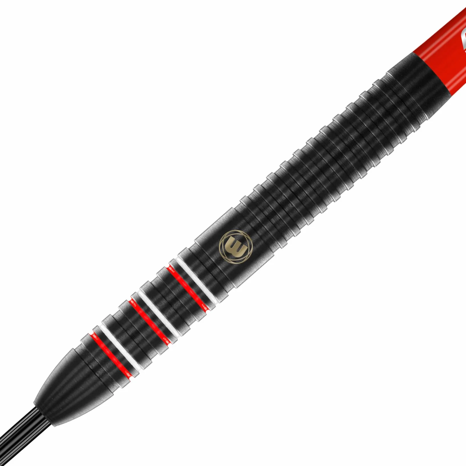 WINMAU Florian Hempel 85% Pro-Series 24 g - 85% wolframu - profesjonalny zestaw rzutek z lotkami do rzutek i trzonkami do rzutek (łodygi)