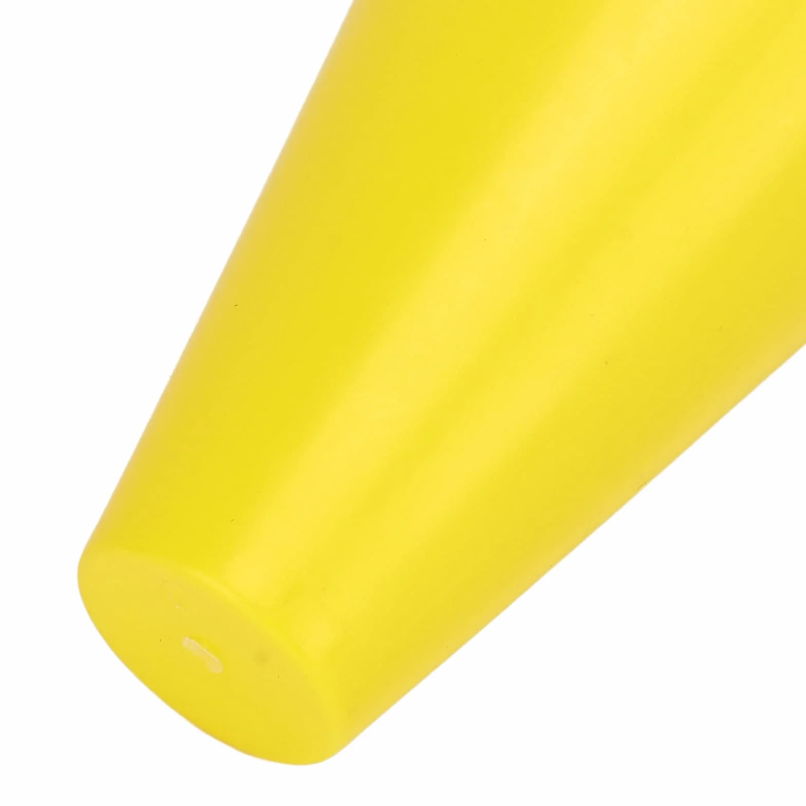 10 Sztuk Zestaw Szyszek Piłkarskich 23cm Boisko Sportowe Znaczniki Stożkowe Treningowe Stożki Drogowe Bariera żółta do Deskorolek Piłkarskich